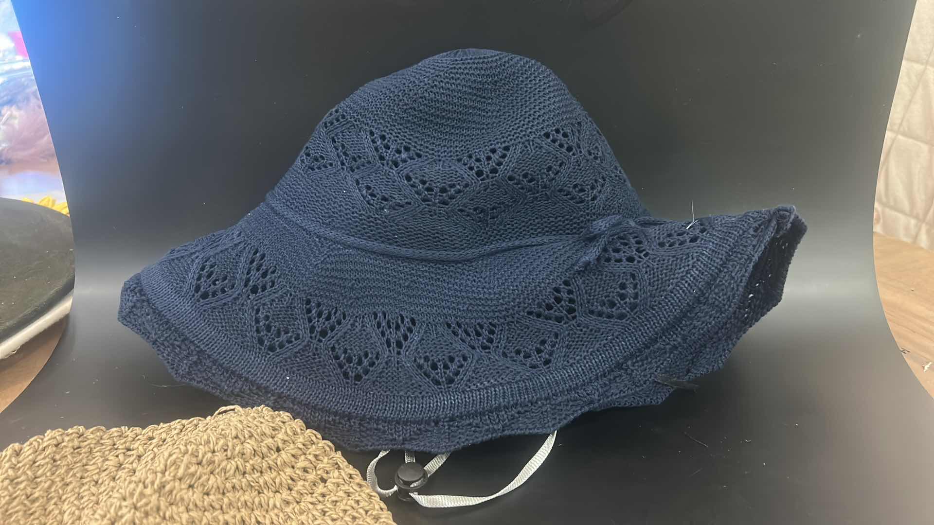 Photo 1 of NEW- 3 WOVEN FLOPPY SUN HATS