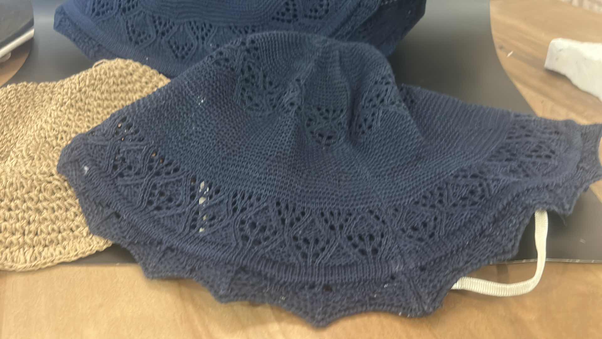 Photo 1 of NEW- 3 WOVEN FLOPPY SUN HATS