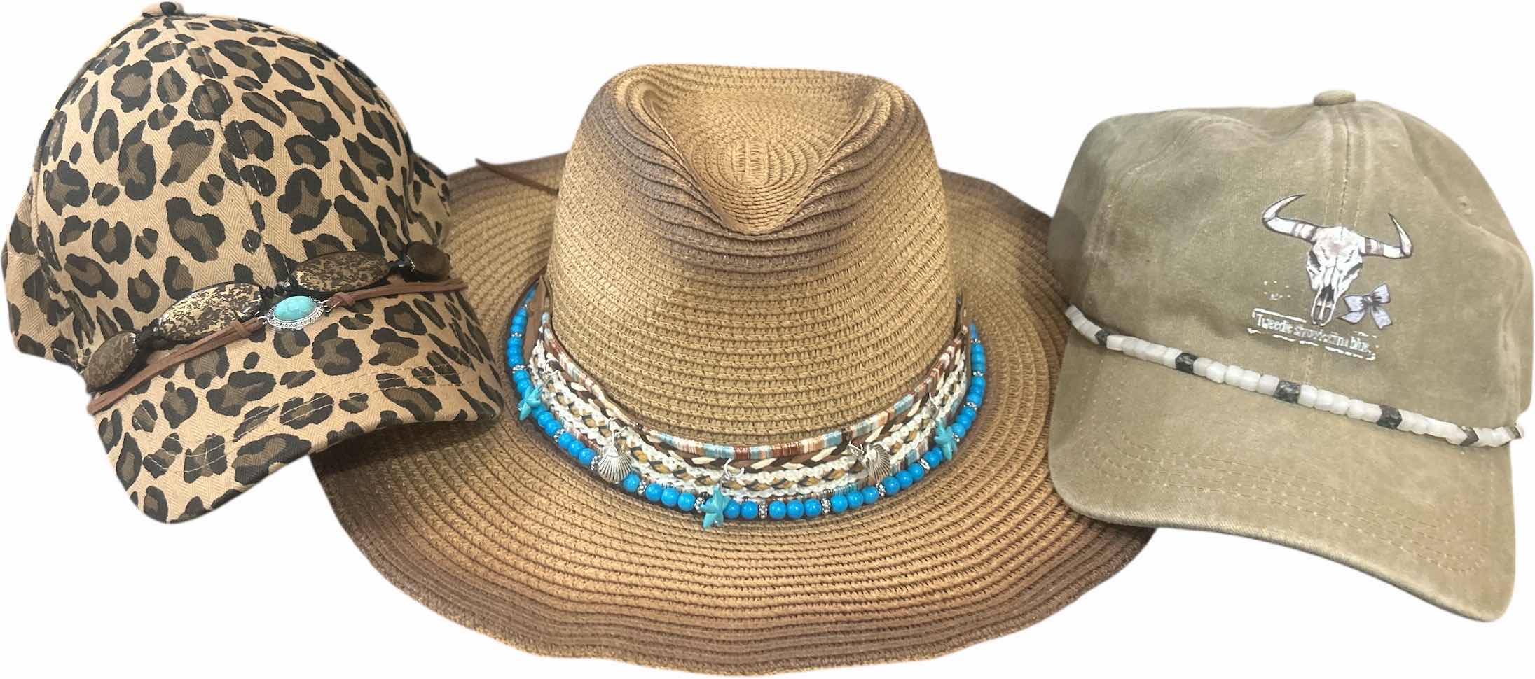 Photo 1 of NEW- 3 WOMENS HATS