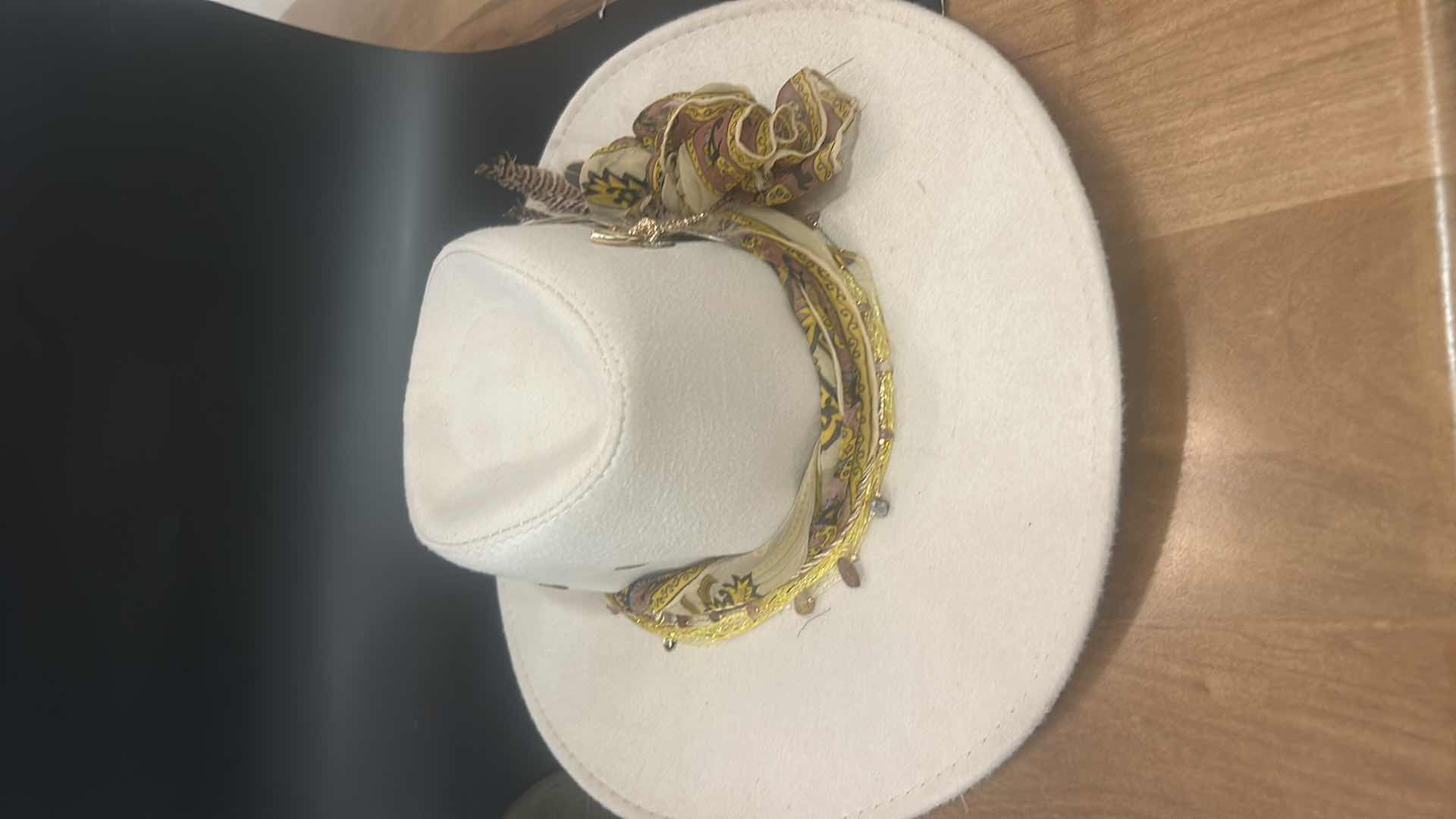 Photo 1 of NEW- 2 WOMENS WESTERN STYLE FEDORA HATS