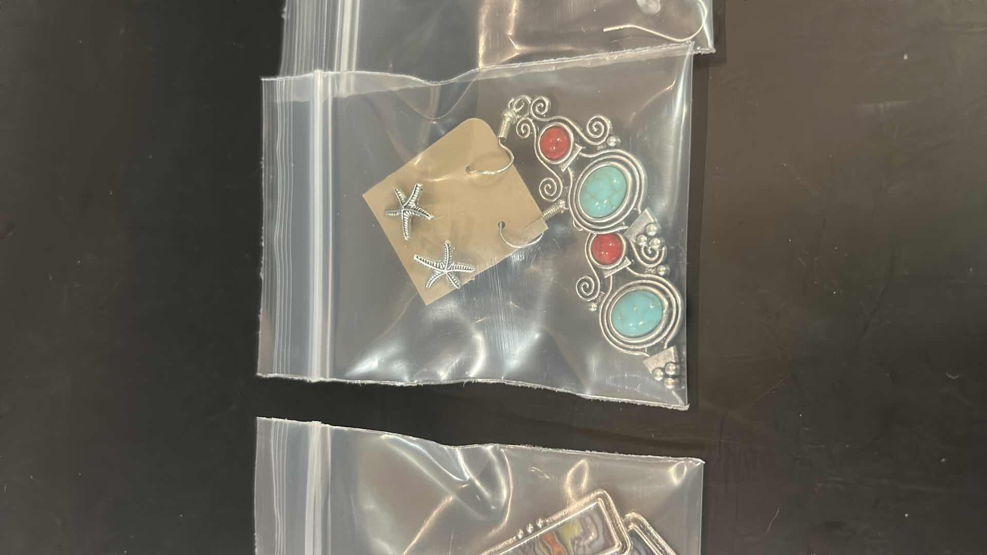 Photo 1 of NEW - 4 PAIRS PIERCED EARRINGS