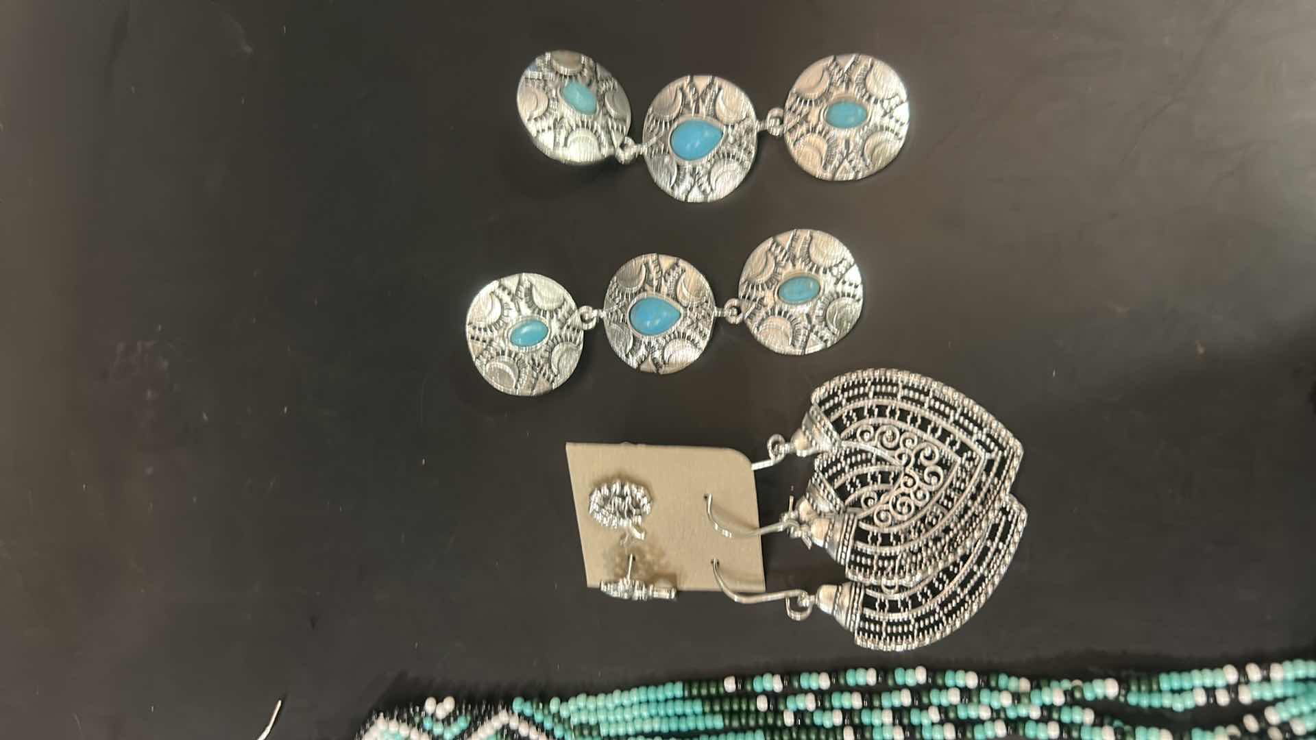 Photo 1 of NEW - 3 PAIRS PIERCED EARRINGS