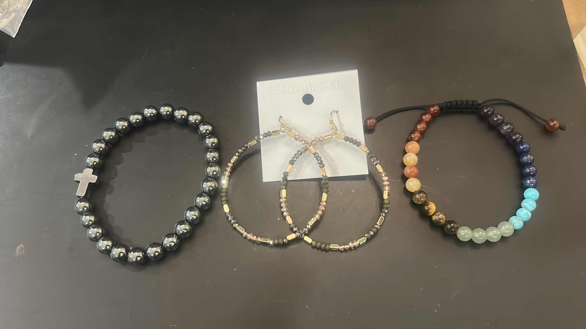 Photo 1 of NEW - 2 BRACELETS AND EARRINGS