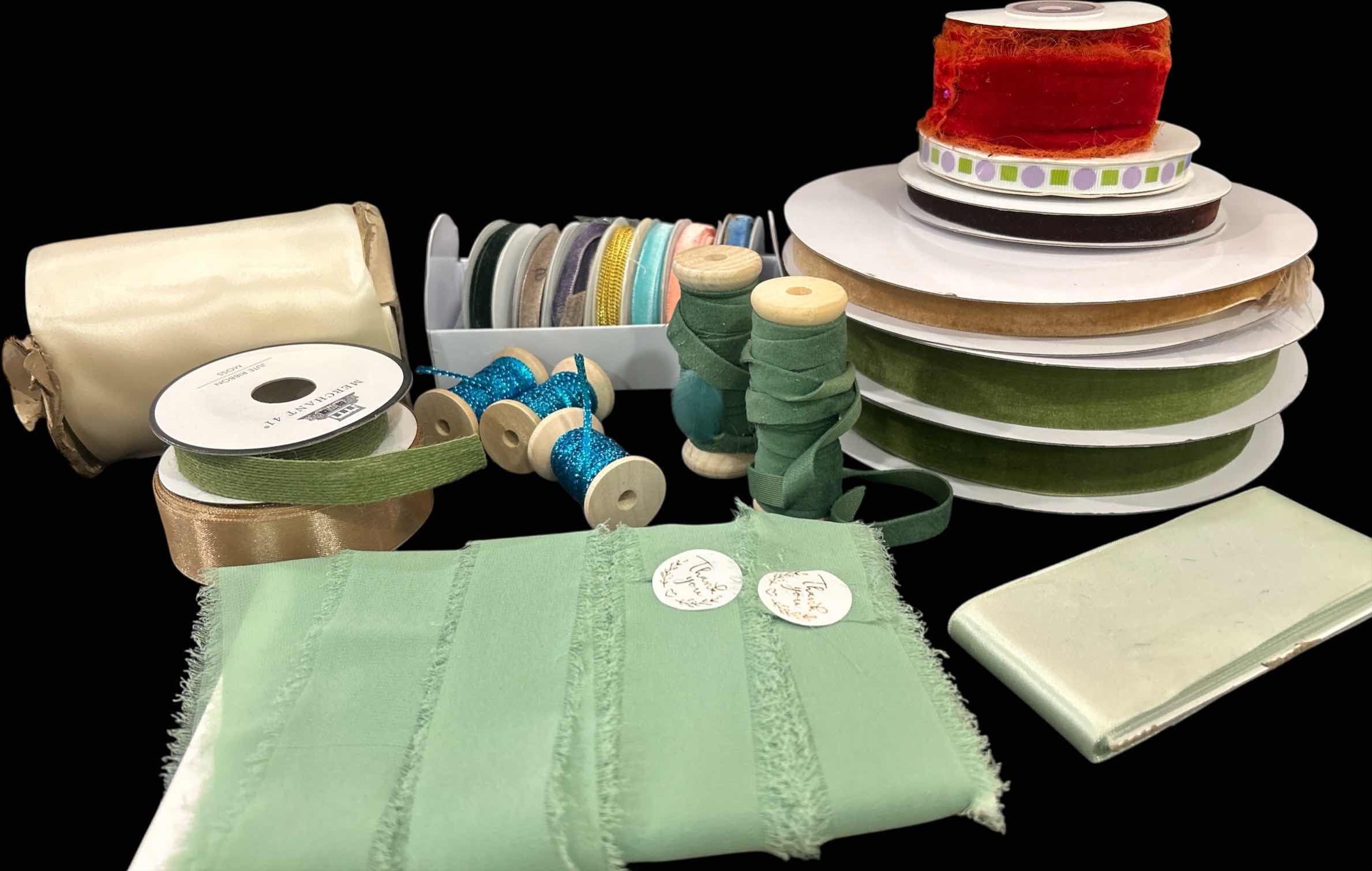 Photo 1 of CRAFTING SUPPLIES- RIBBON