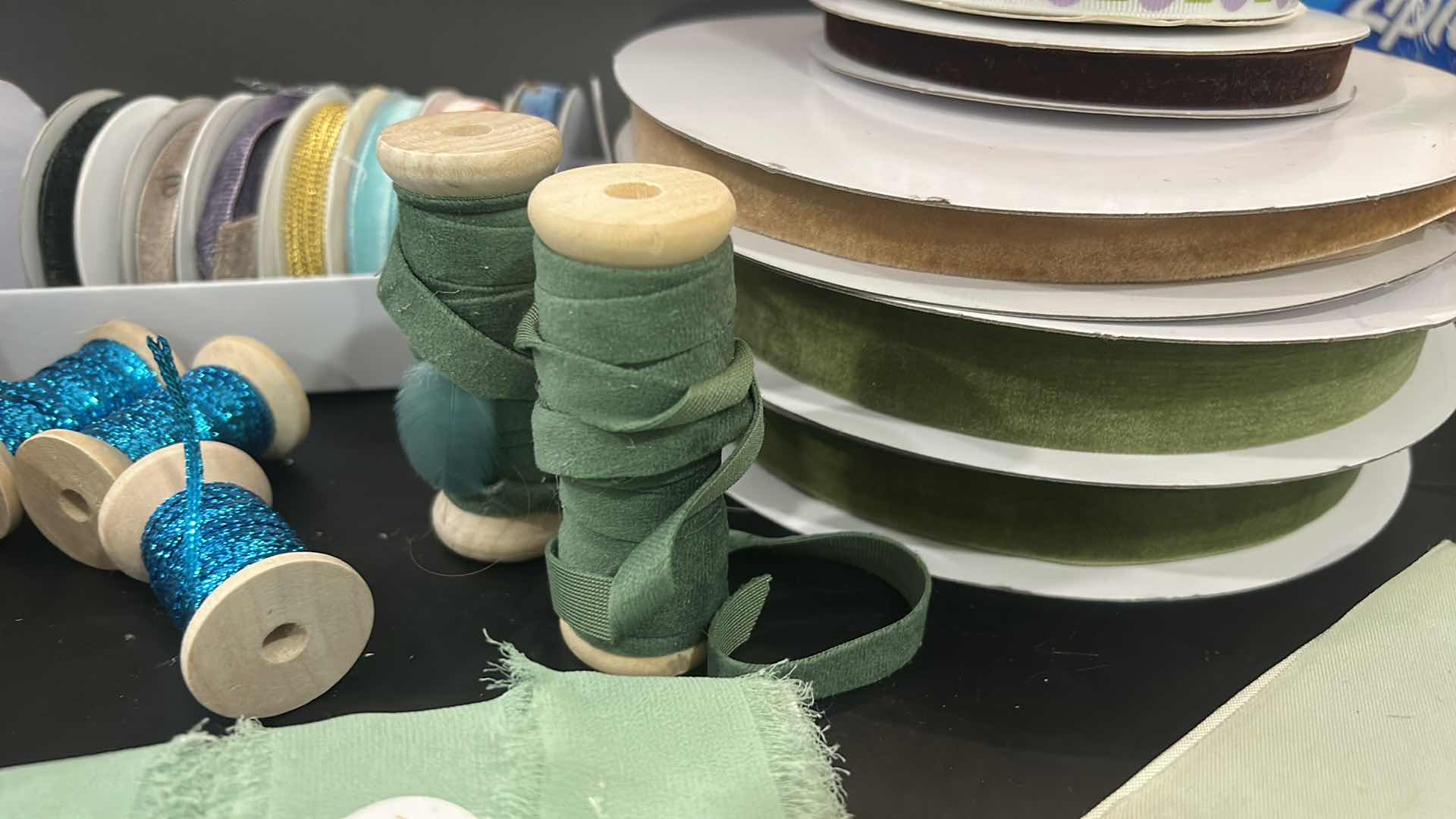 Photo 1 of CRAFTING SUPPLIES- RIBBON