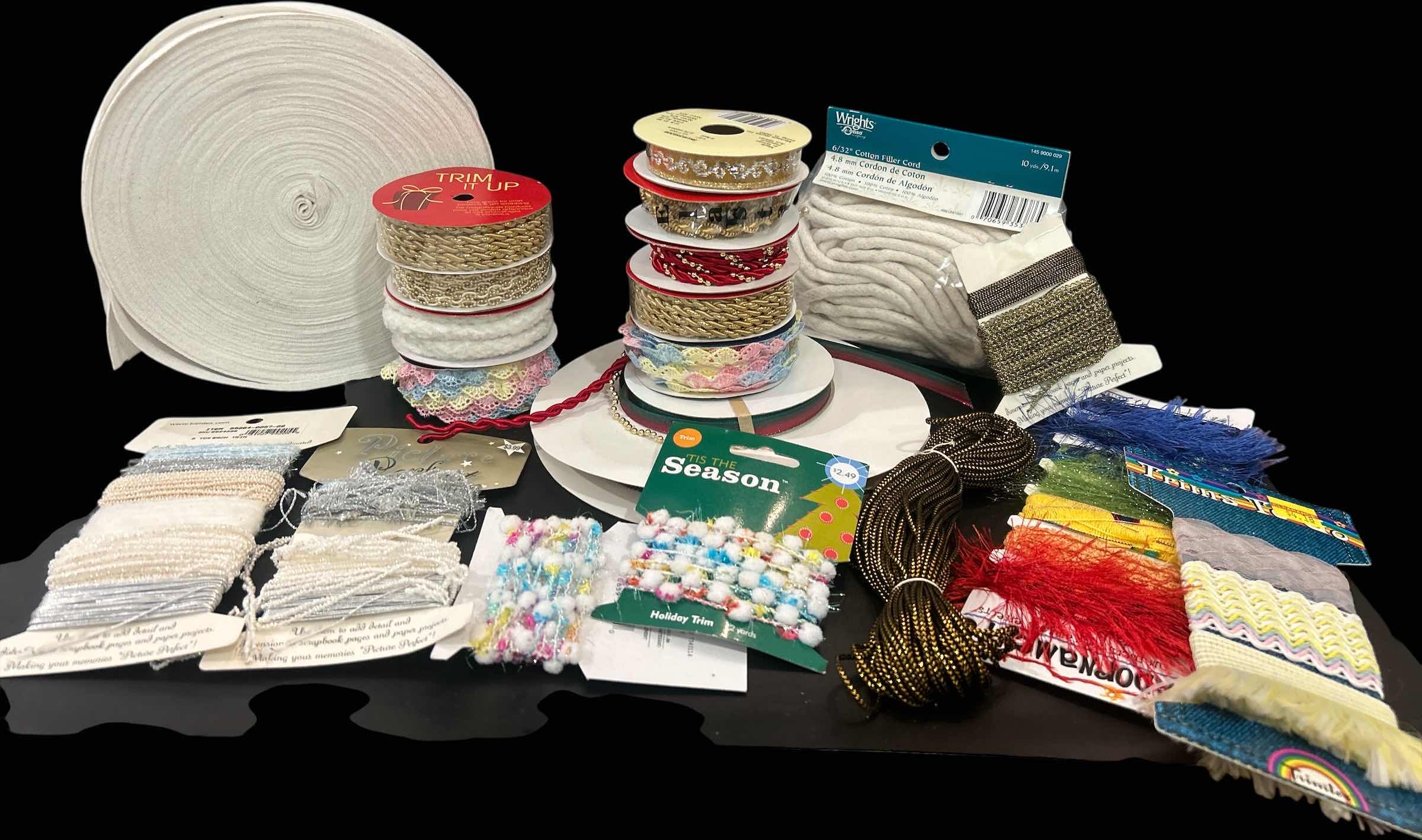 Photo 1 of CRAFTING SUPPLIES - RIBBON