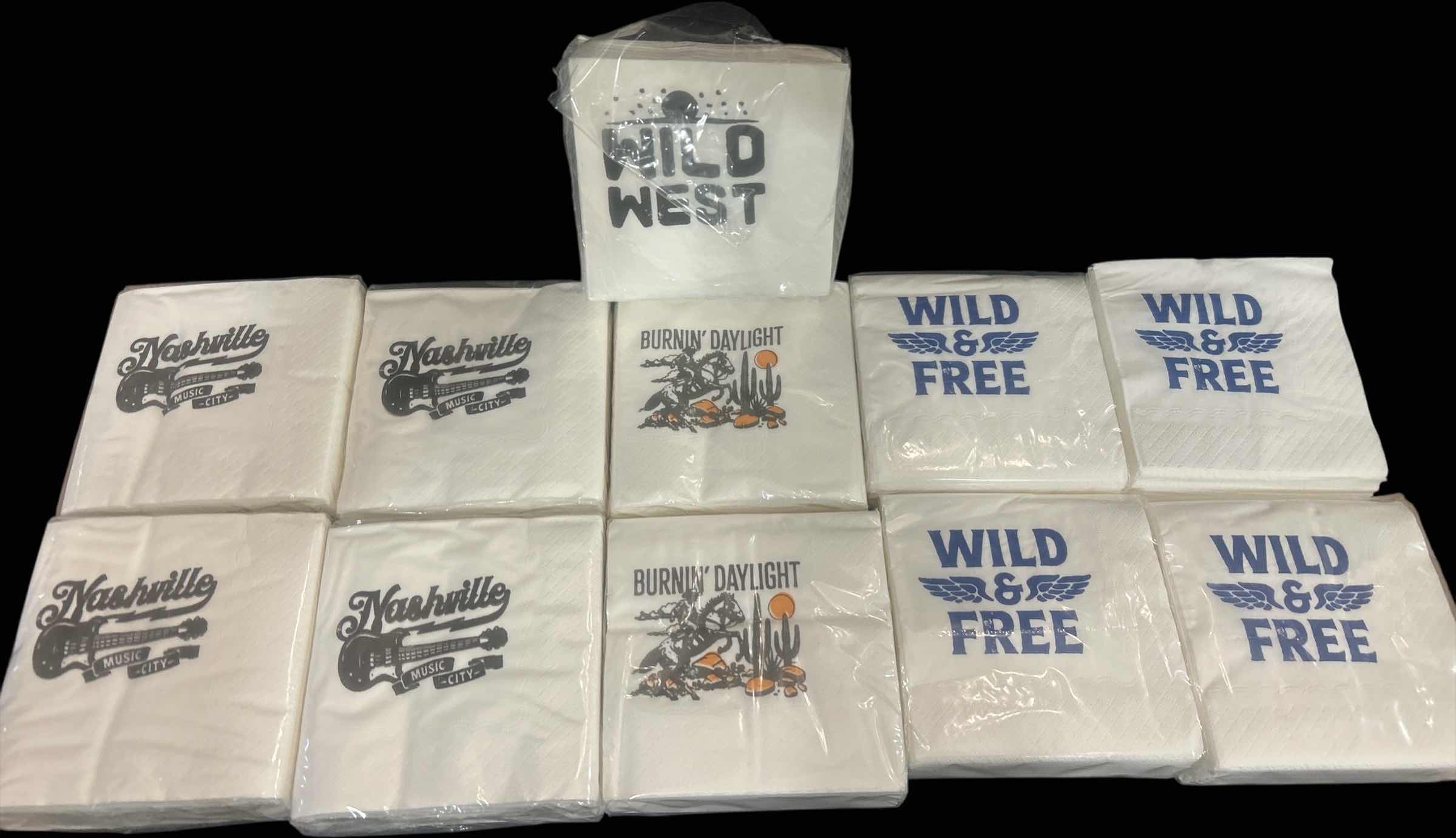 Photo 1 of 11 PACKS OF WESTERN THEMED NAPKINS