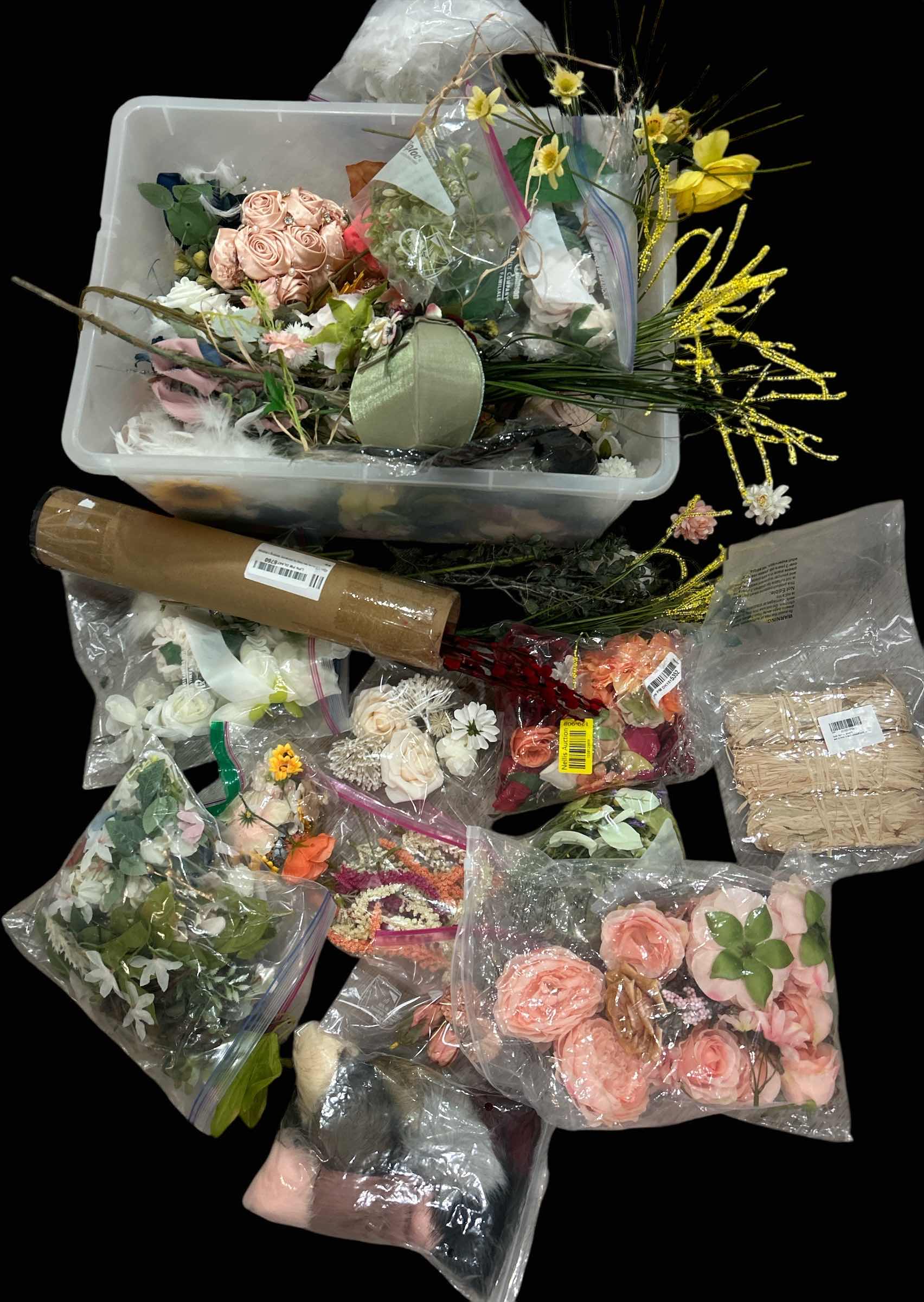 Photo 1 of CRAFTING SUPPLIES- FAUX FLOWERS