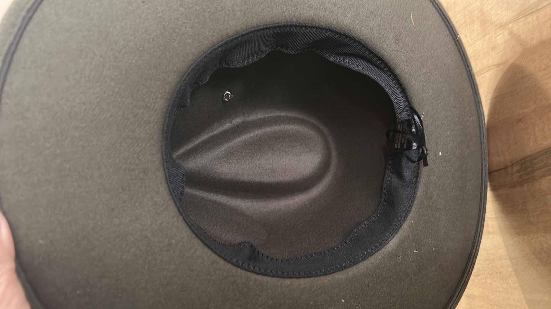 Photo 1 of NEW - CUSTOM DARK GREEN WESTERN STYLE FEDORA  ADJUSTABLE SIZE M-L