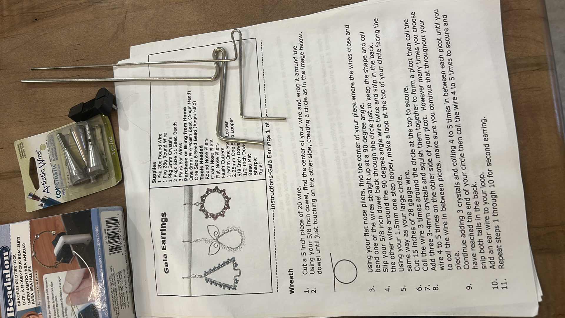 Photo 1 of CRAFTING SUPPLIES - JEWELRY MAKING TOOLS