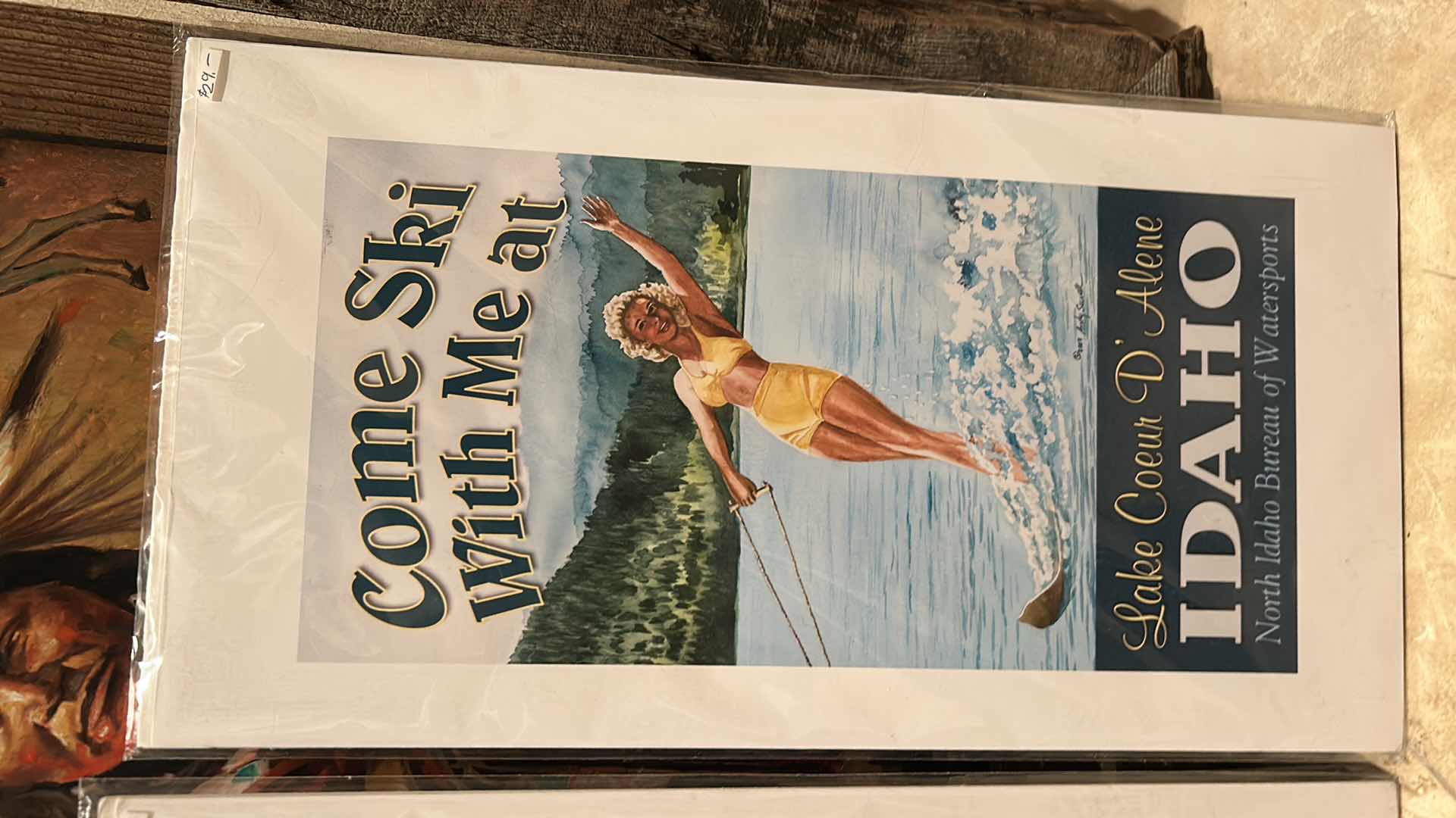 Photo 1 of 2 - SEWELL STUDIO GALLERY “IDAHO” PRINTS BY ANDY SEWELL,  ARTWORK 8” X H15”