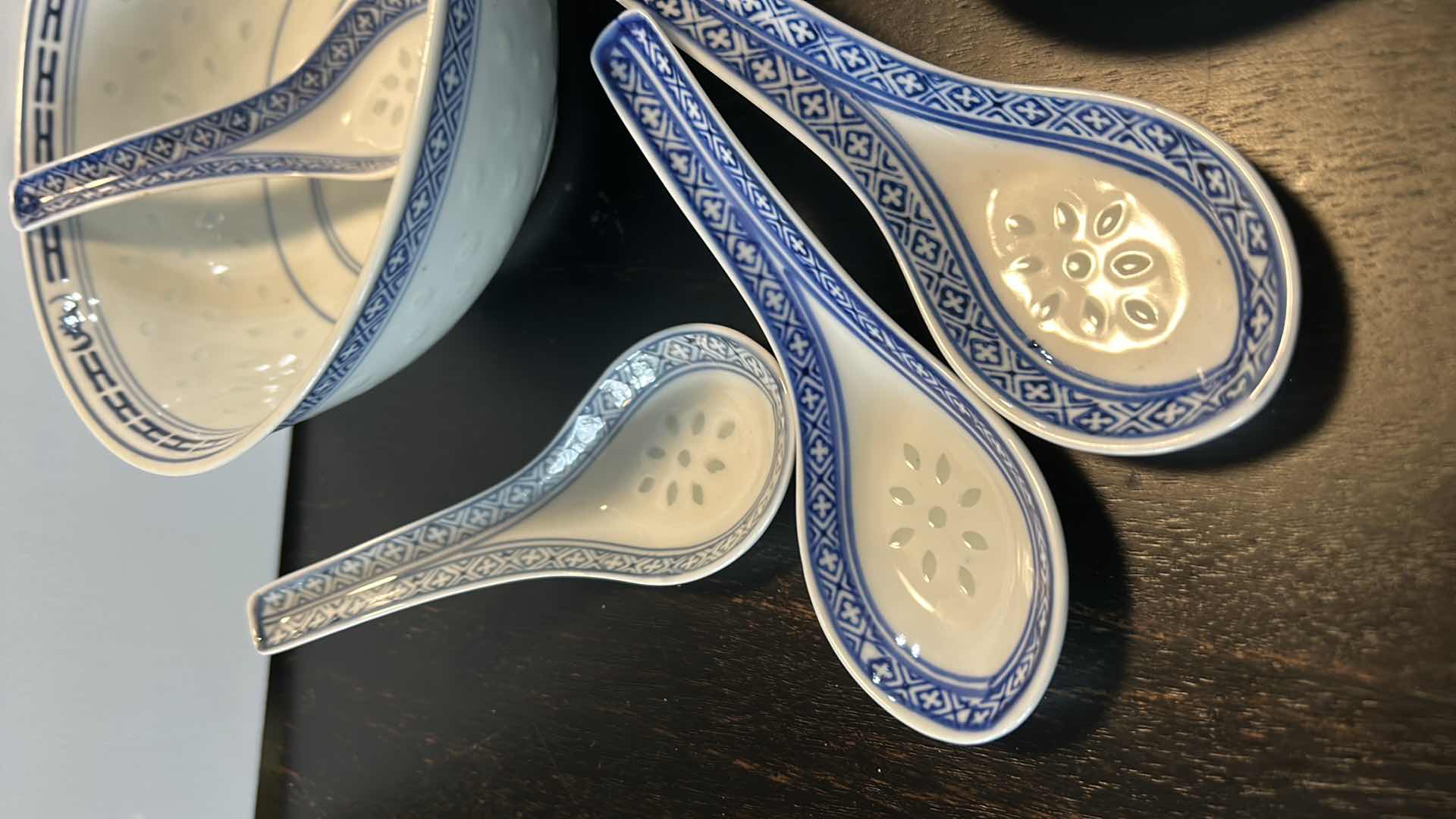 Photo 1 of 16 PC CHINESE PORCELAIN DINNERWARE