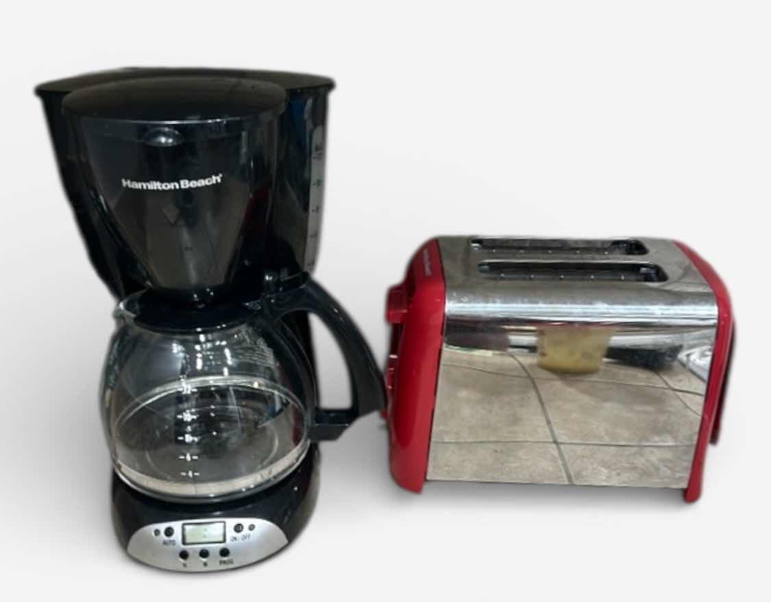 Photo 1 of HAMILTON BEACH COFFEE MAKER AND HAMILTON BEACH TOASTER