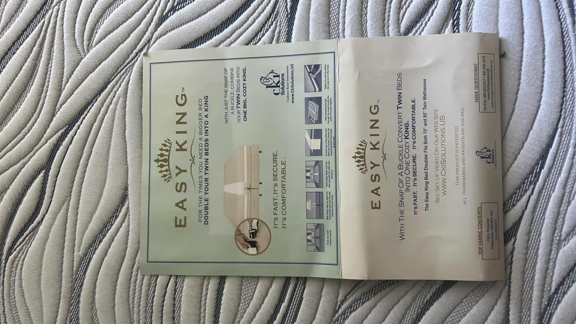 Photo 1 of TWIN SERTA MATTRESS