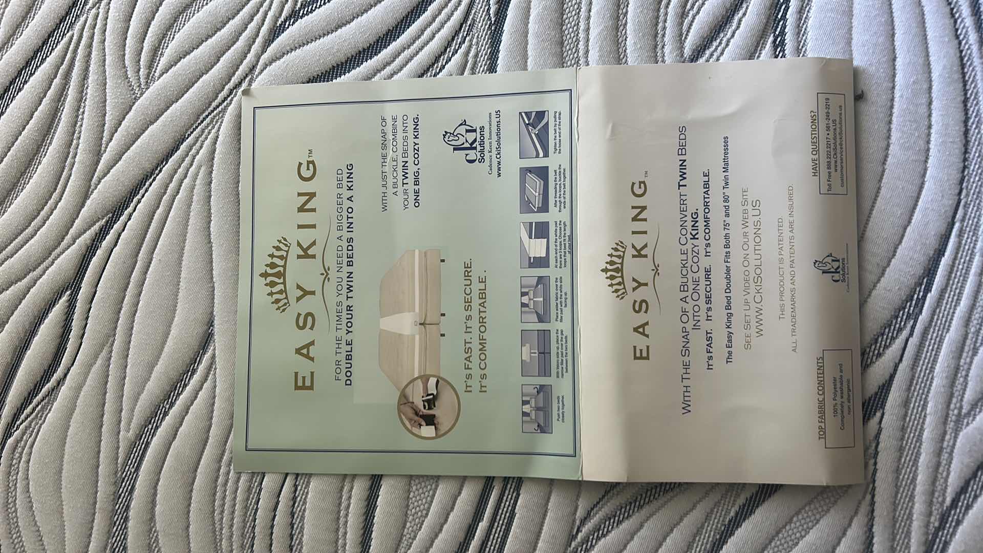 Photo 1 of TWIN SERTA MATTRESS