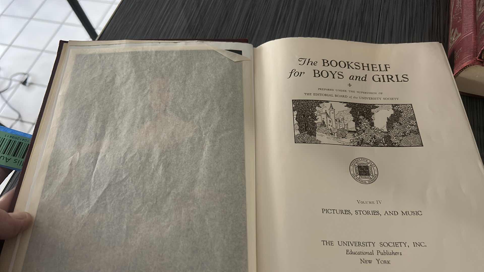 Photo 1 of 6 VINTAGE HARDCOVER BOOKS