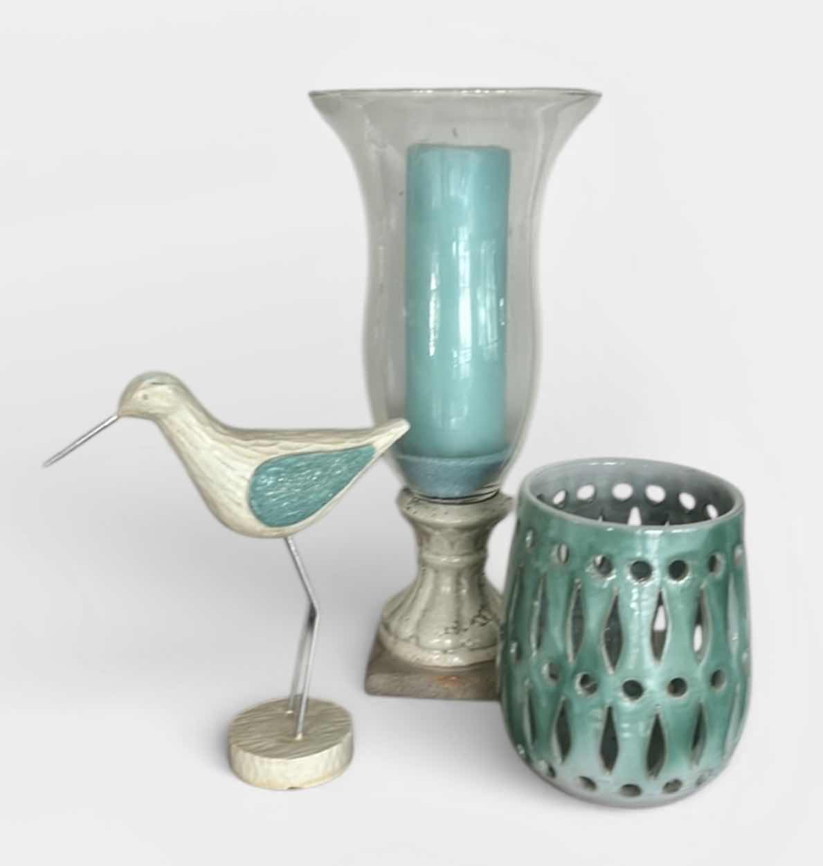 Photo 1 of 3 PC HOME DECOR H17.5”