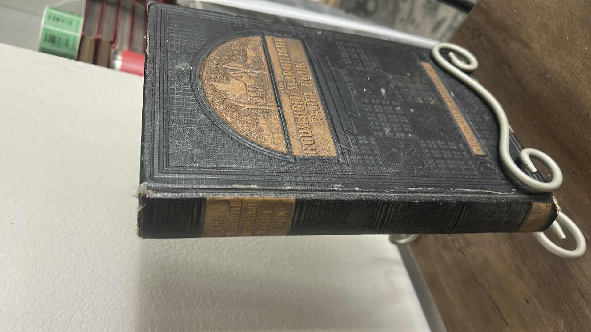 Photo 1 of VINTAGE HARDCOVER COPY OF THE HOUSEHOLD SEARCHLIGHT RECIPE BOOK,