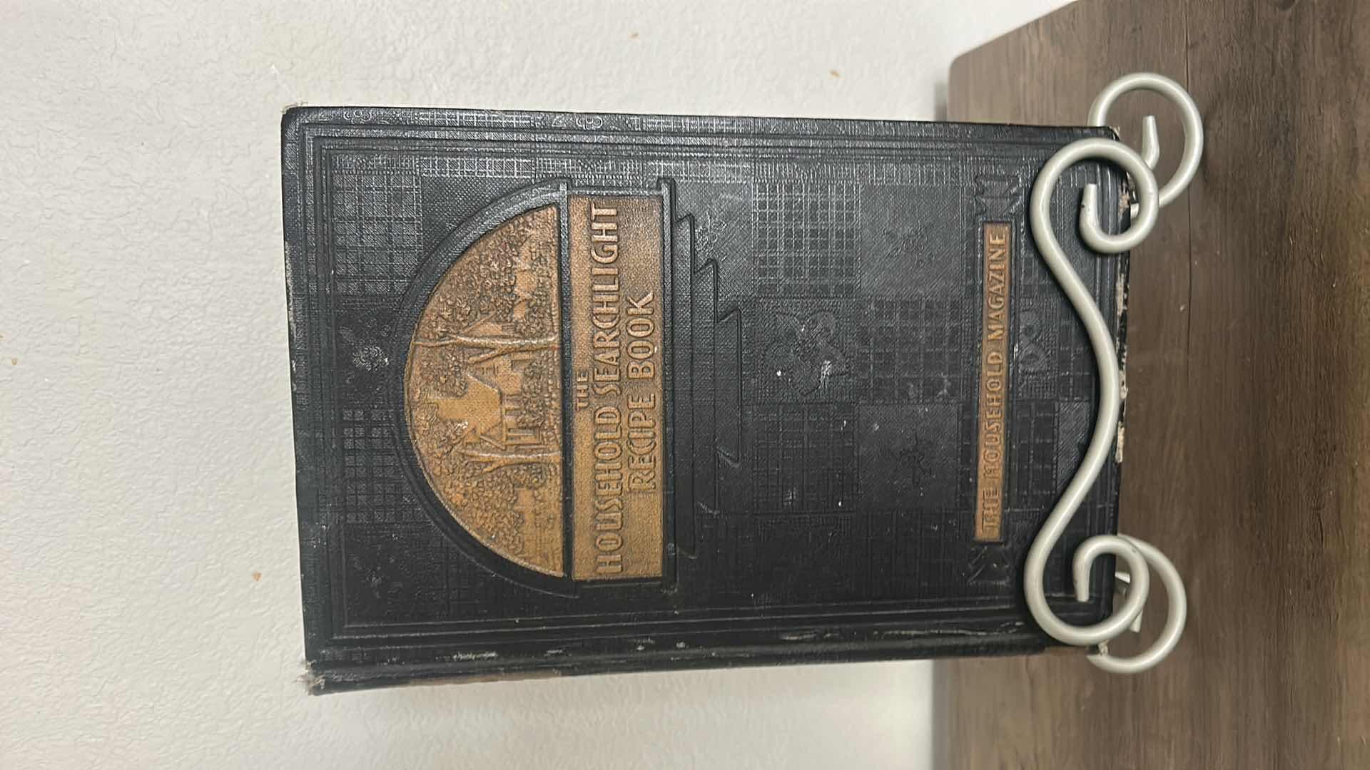 Photo 1 of VINTAGE HARDCOVER COPY OF THE HOUSEHOLD SEARCHLIGHT RECIPE BOOK,