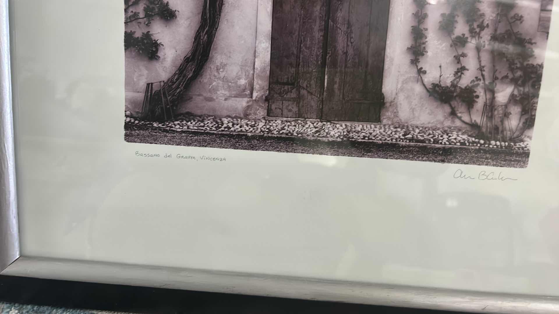 Photo 1 of 3 BLACK FRAMED SIGNED NUMBERED PHOTOGRAPH ARTWORK 18 1/2” x H18 1/2”