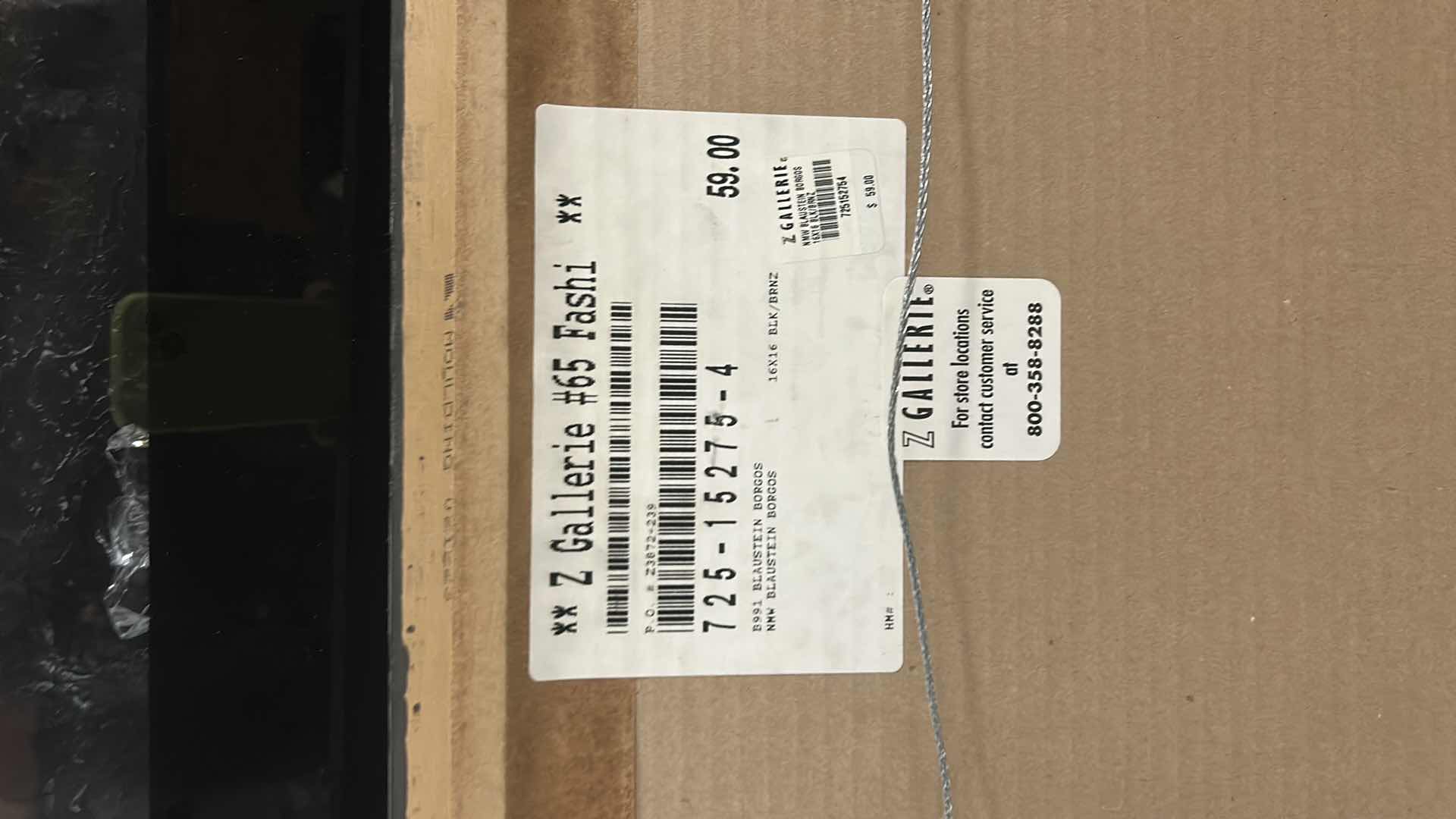 Photo 1 of 3 BLACK FRAMED SIGNED NUMBERED PHOTOGRAPH ARTWORK 18 1/2” x H18 1/2”