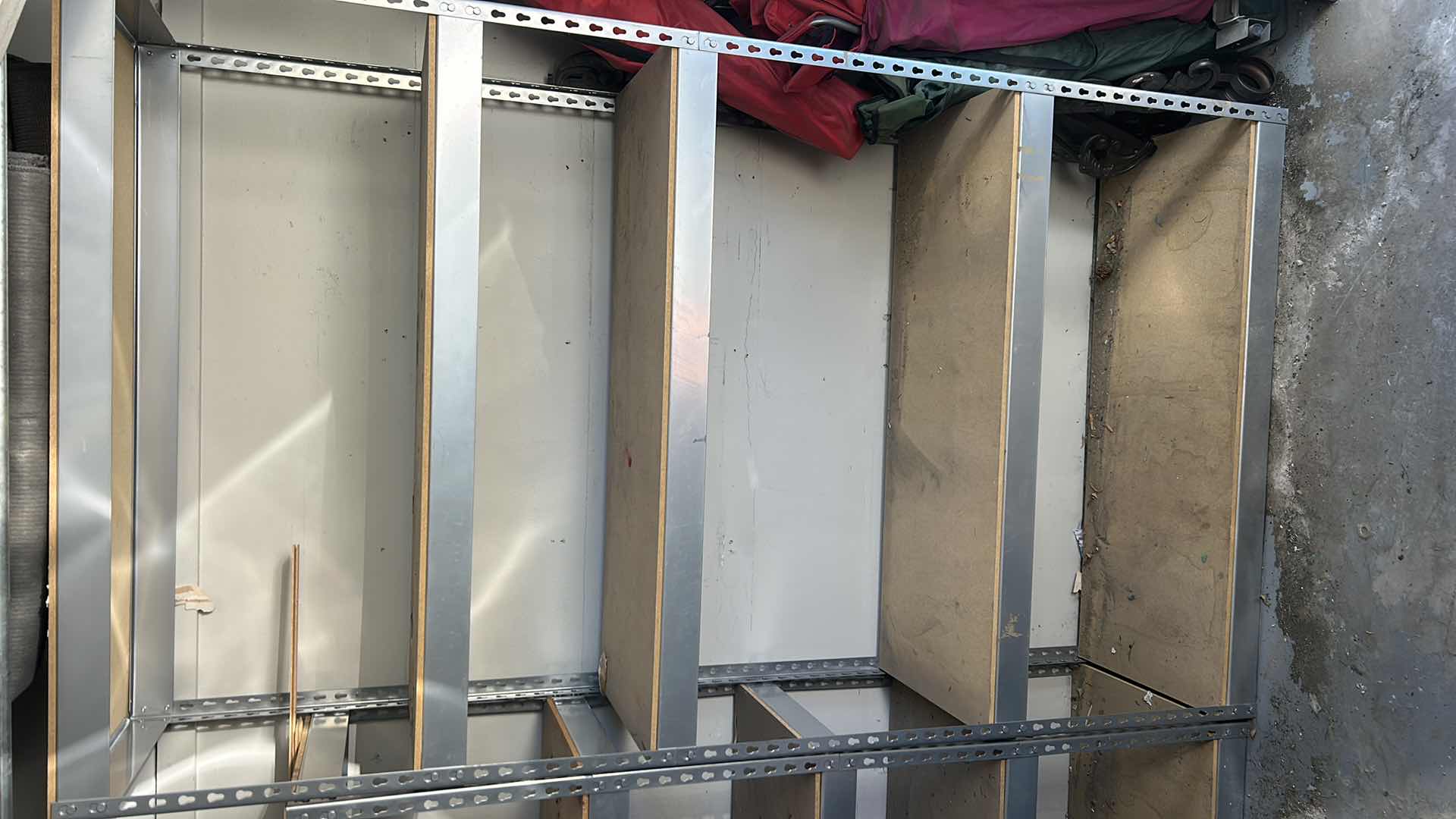 Photo 1 of HEAVY METAL GARAGE SHELVES 4’ x 18 1/2” x H7’