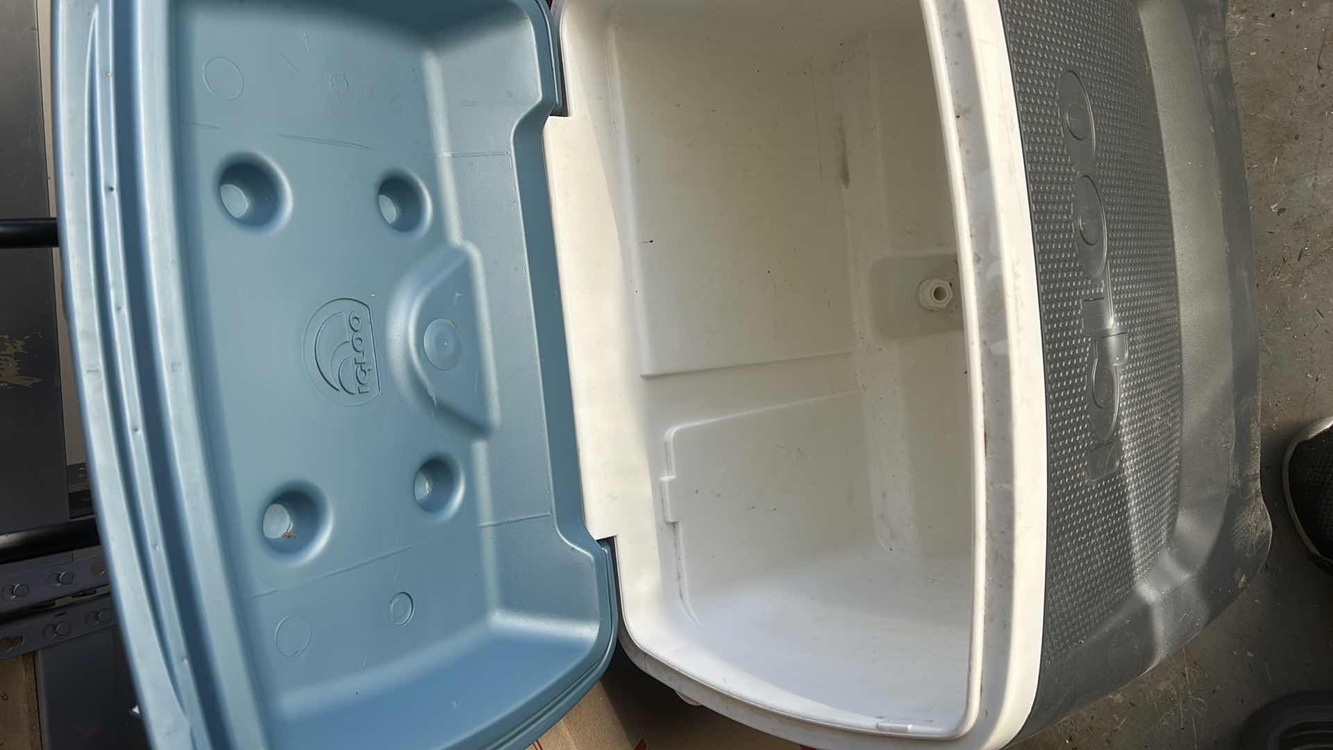 Photo 1 of IGLOO COOLER AND IGLOO THERMOS