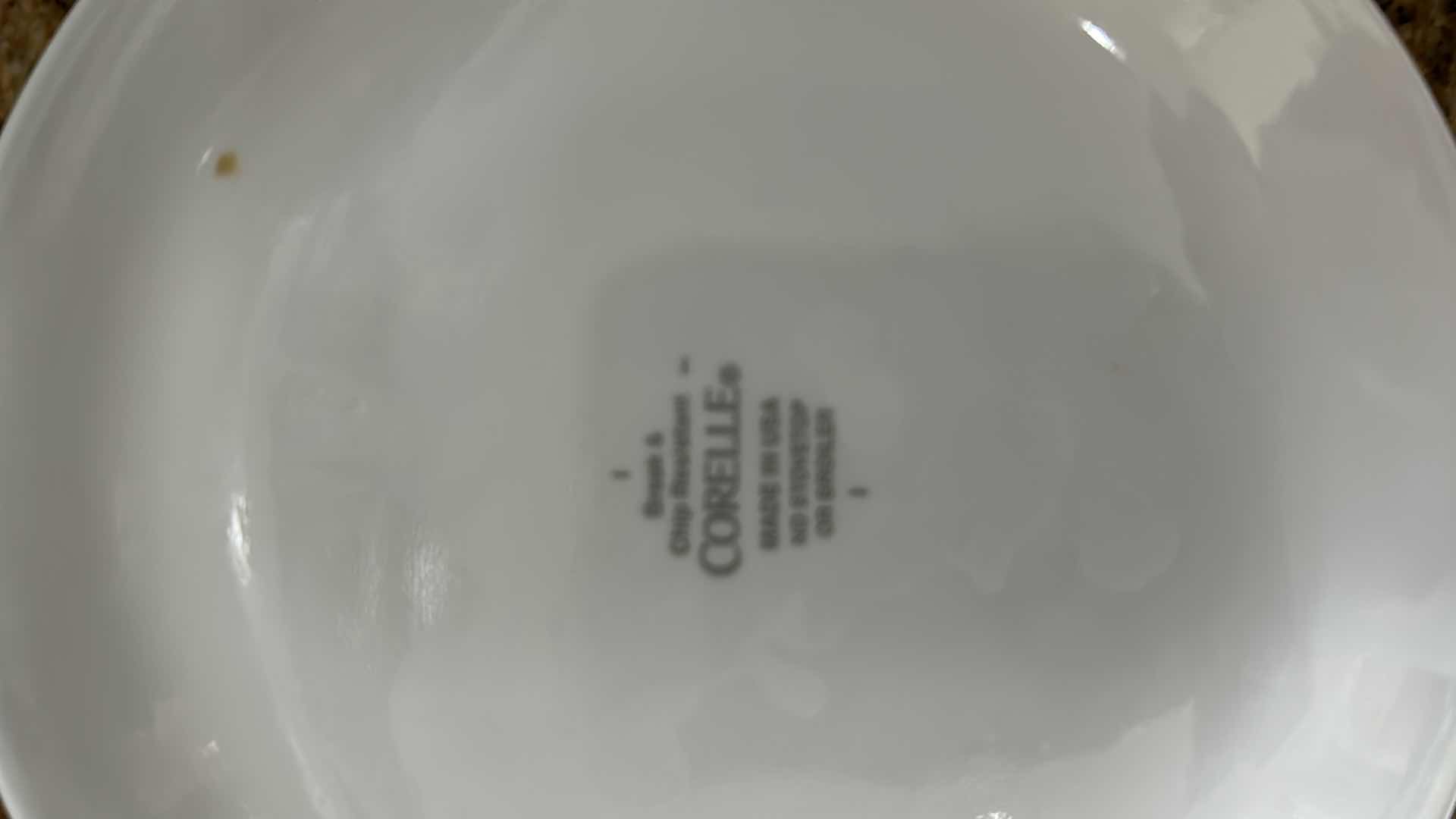 Photo 1 of 25 CORELLE WINTER FROST WHITE DINNERWARE