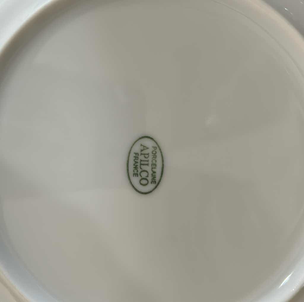 Photo 1 of PORCELAIN APILCO 5 PC DINNERWARE