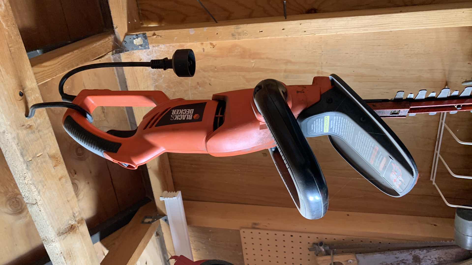 Photo 1 of BLACK & DECKER  HEDGE HOG CORDED ELECTRIC TRIMMER