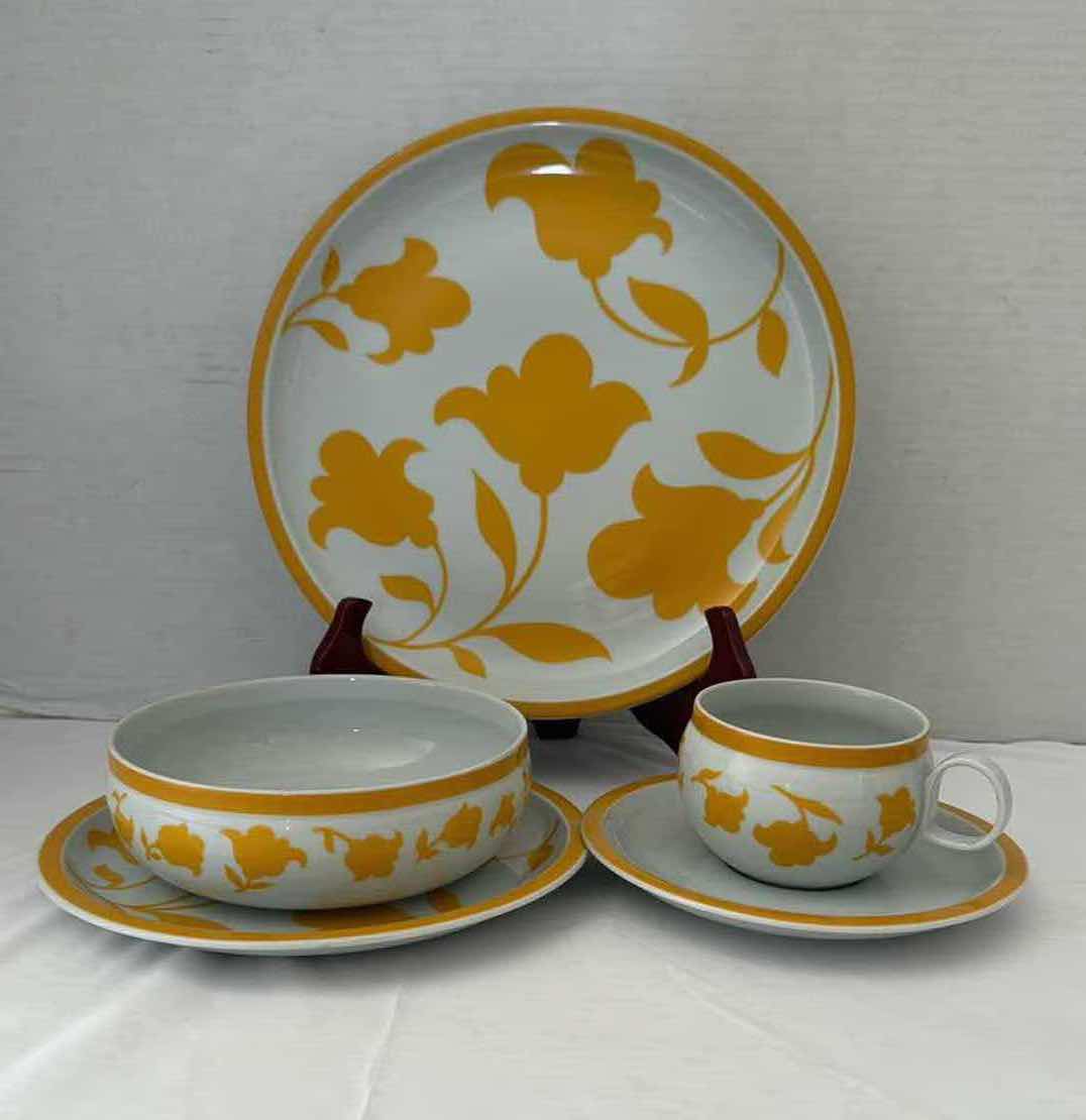 Photo 1 of 45PC SET- BLOCK HEARTHSTONE "GINGER" VISTA ALEGRE DINNERWARE COLLECTION FROM PORTUGAL