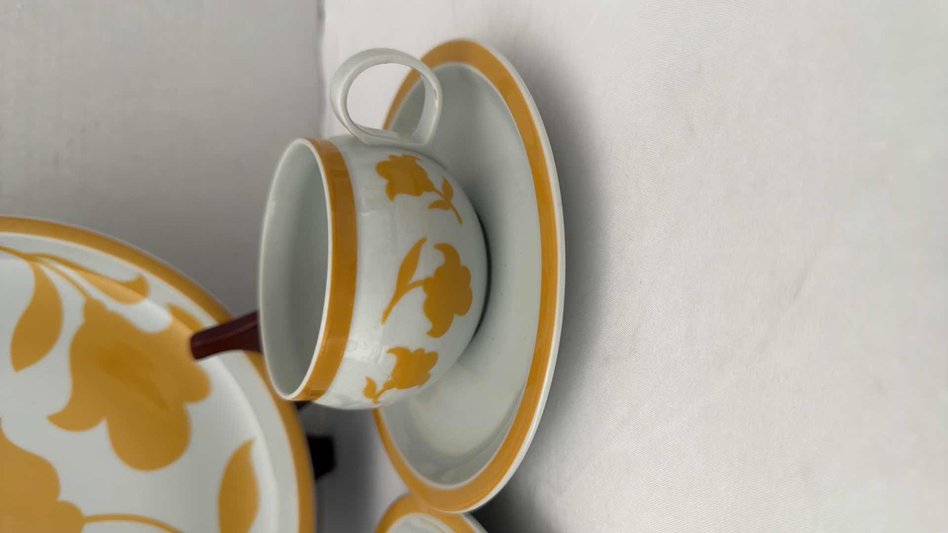 Photo 1 of 45PC SET- BLOCK HEARTHSTONE "GINGER" VISTA ALEGRE DINNERWARE COLLECTION FROM PORTUGAL