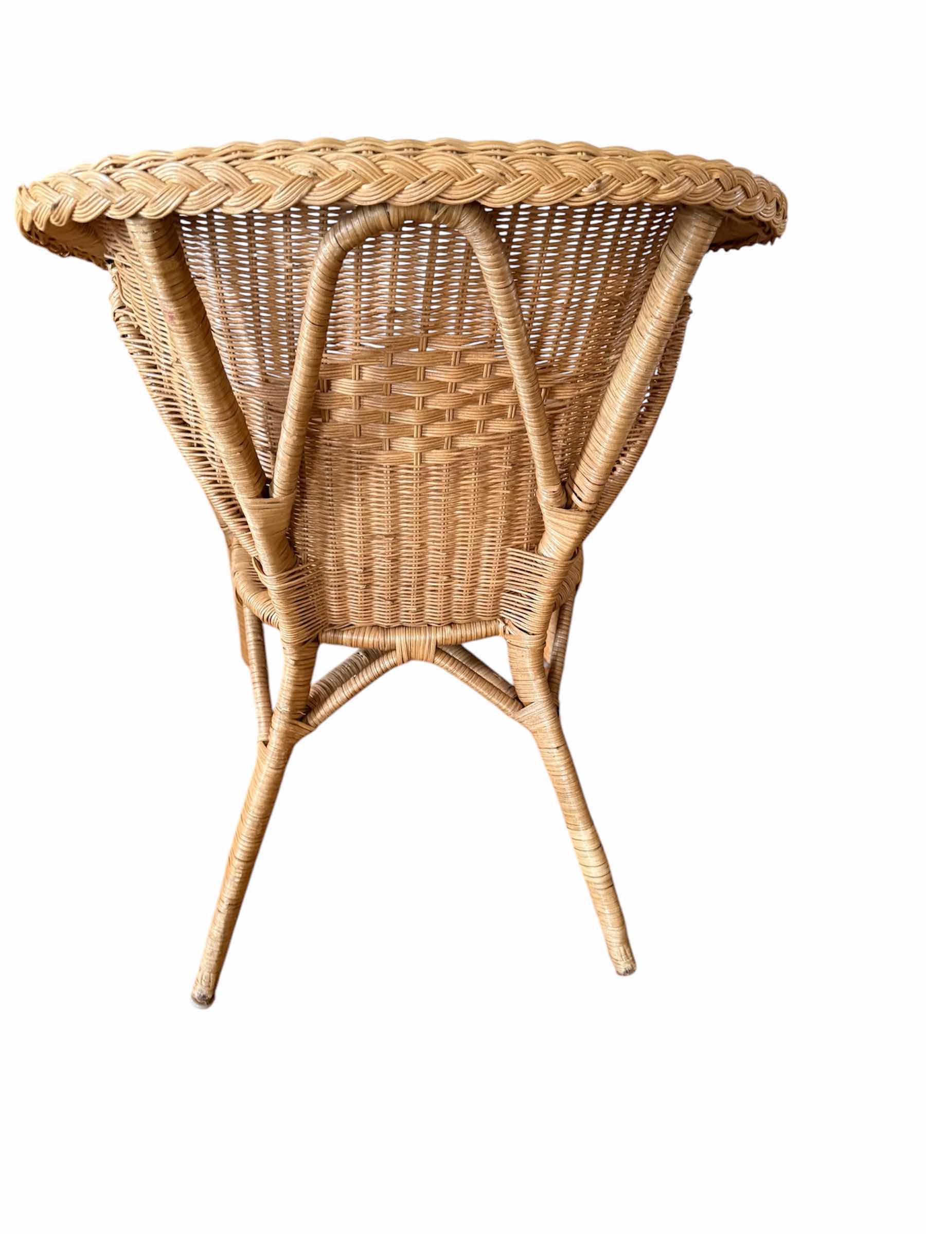 Photo 1 of AGEN RATTAN BAMBOO ARM CHAIR