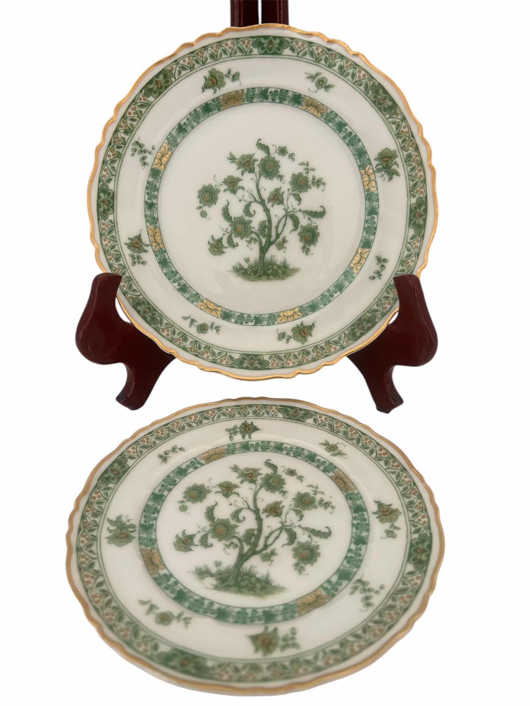 Photo 1 of HAVILAND’S CASHMERE FRANCE 5 PC SET - DINNER, SALAD AND DESSERT PLATE & TEACUP AND SAUCER