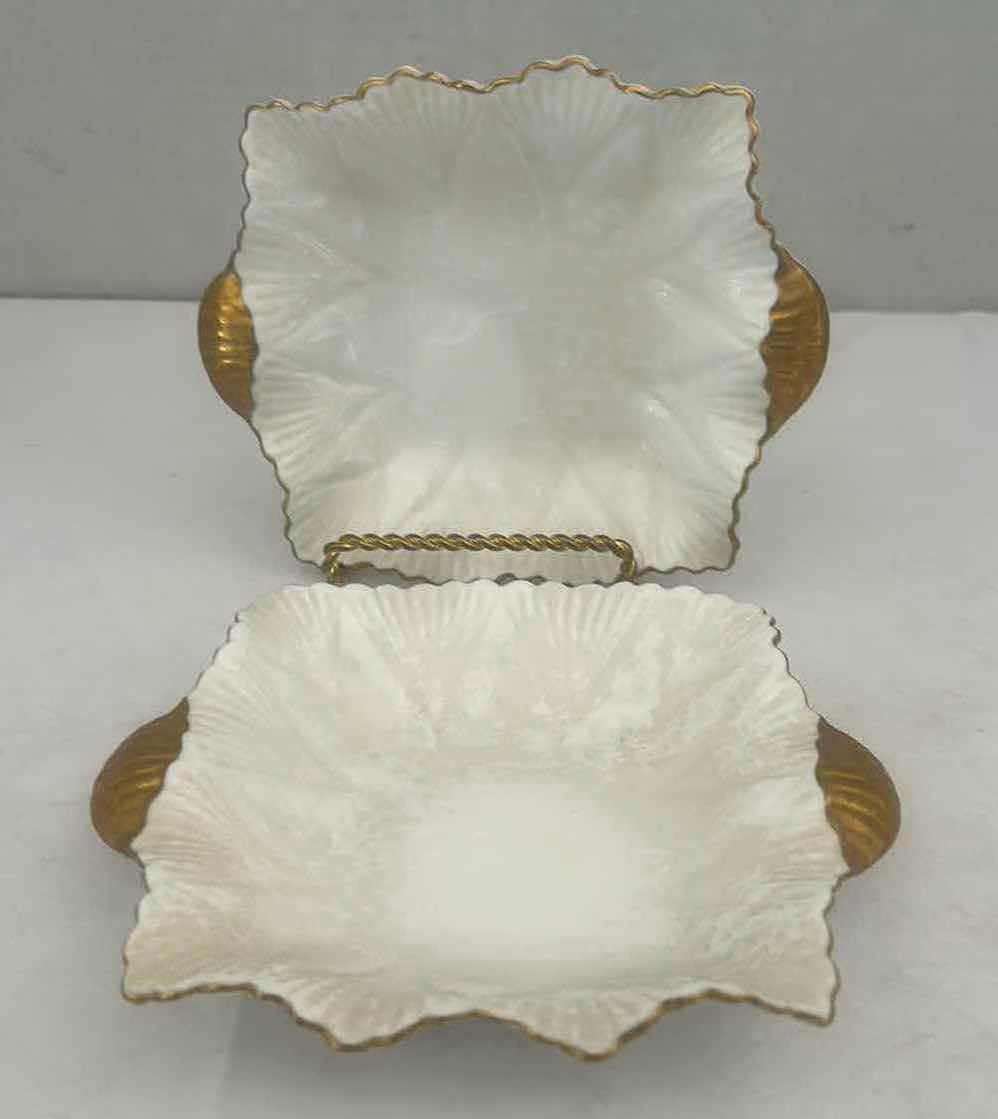 Photo 1 of 2 SHELLEY FINE BONE CHINA ENGLAND, SMALL BOWLS 5 1/4”