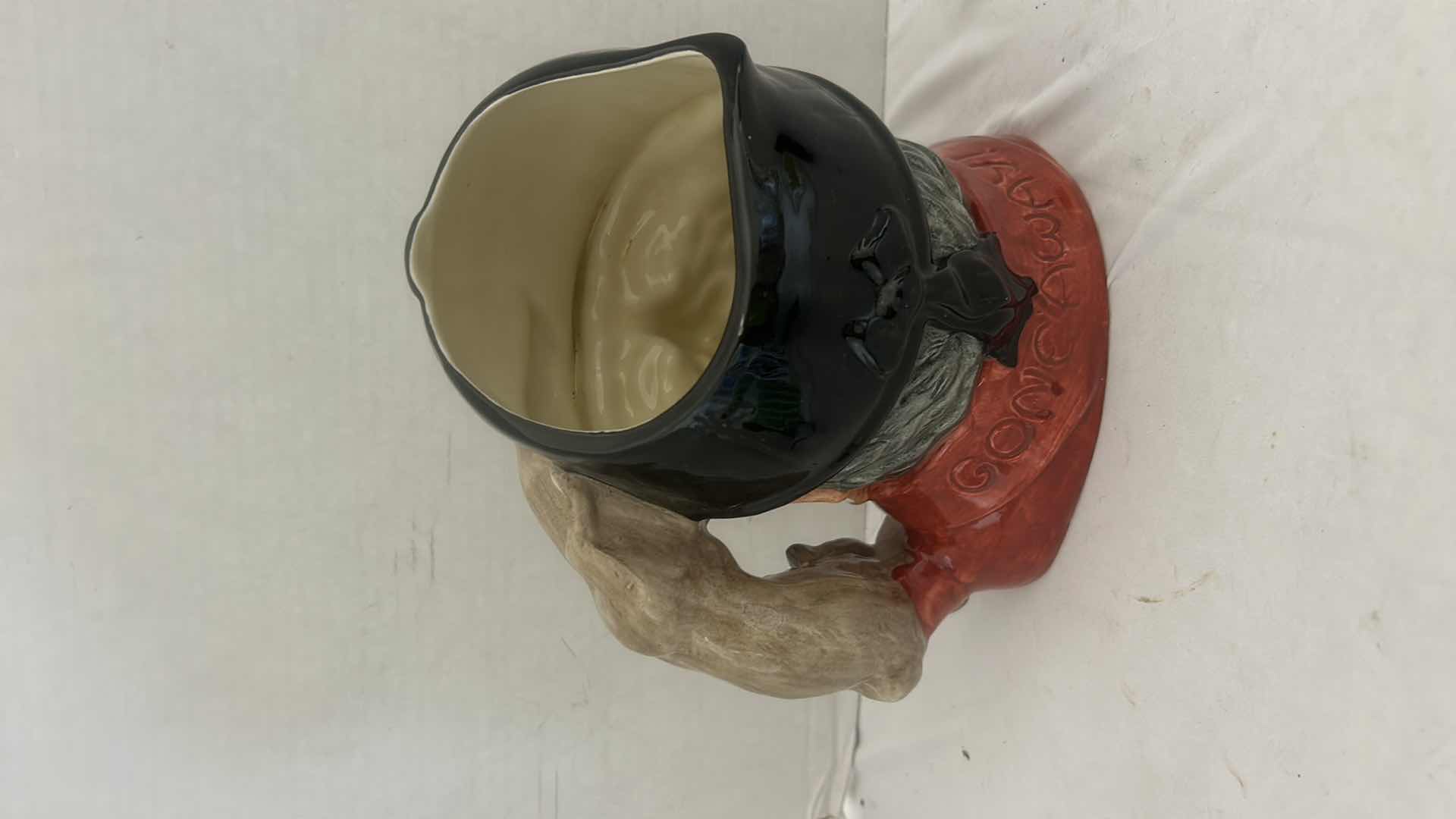 Photo 1 of  VINTAGE 1959  ROYAL DOULTON  “GONE AWAY" TOBY CHARACTER MUG (NUMBERED) 