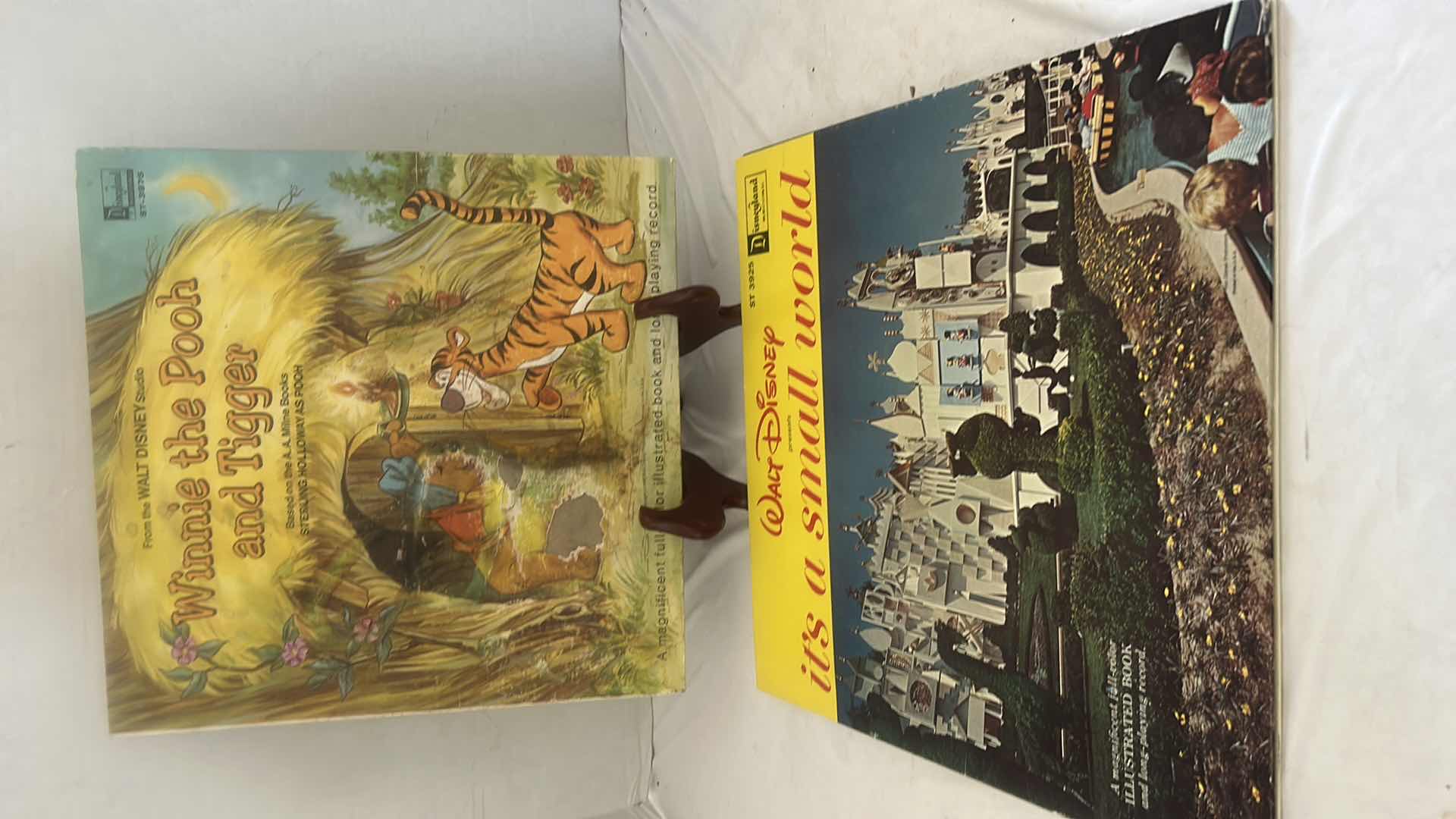 Photo 1 of 2 VINTAGE WALT DISNEY NARRATED BOOKS / RECORD ALBUMS