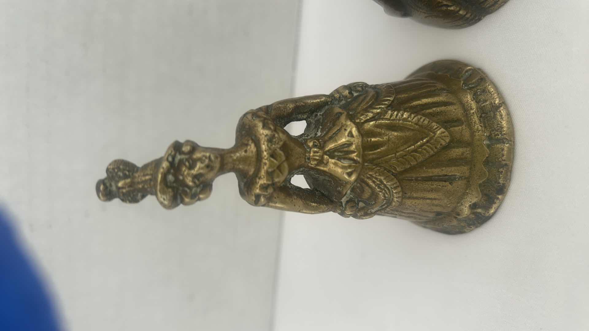 Photo 2 of 3 VINTAGE BRASS BELLS H4”