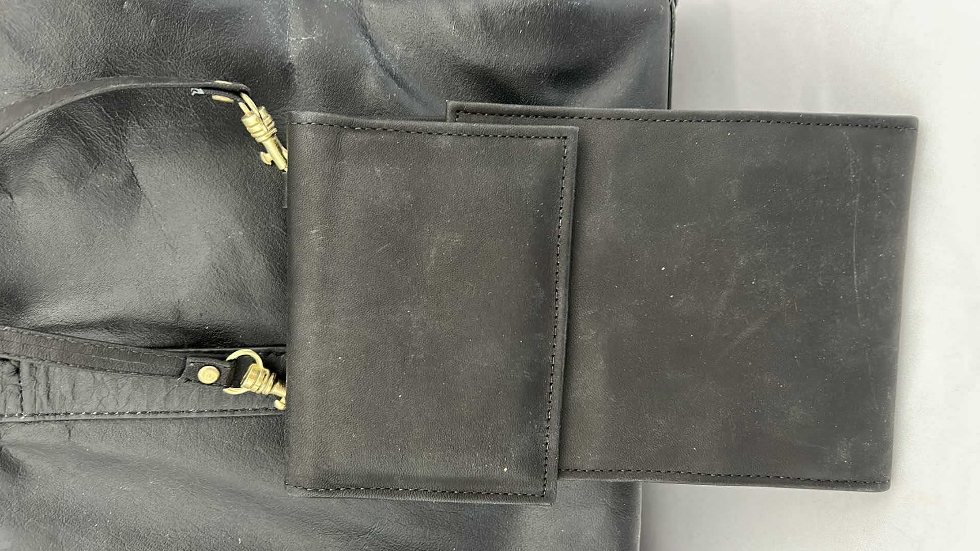 Photo 1 of 5 WOMENS BAG ASSORTMENT- LEATHER BRIEFCASE, & 4 SMALL HANDBAGS