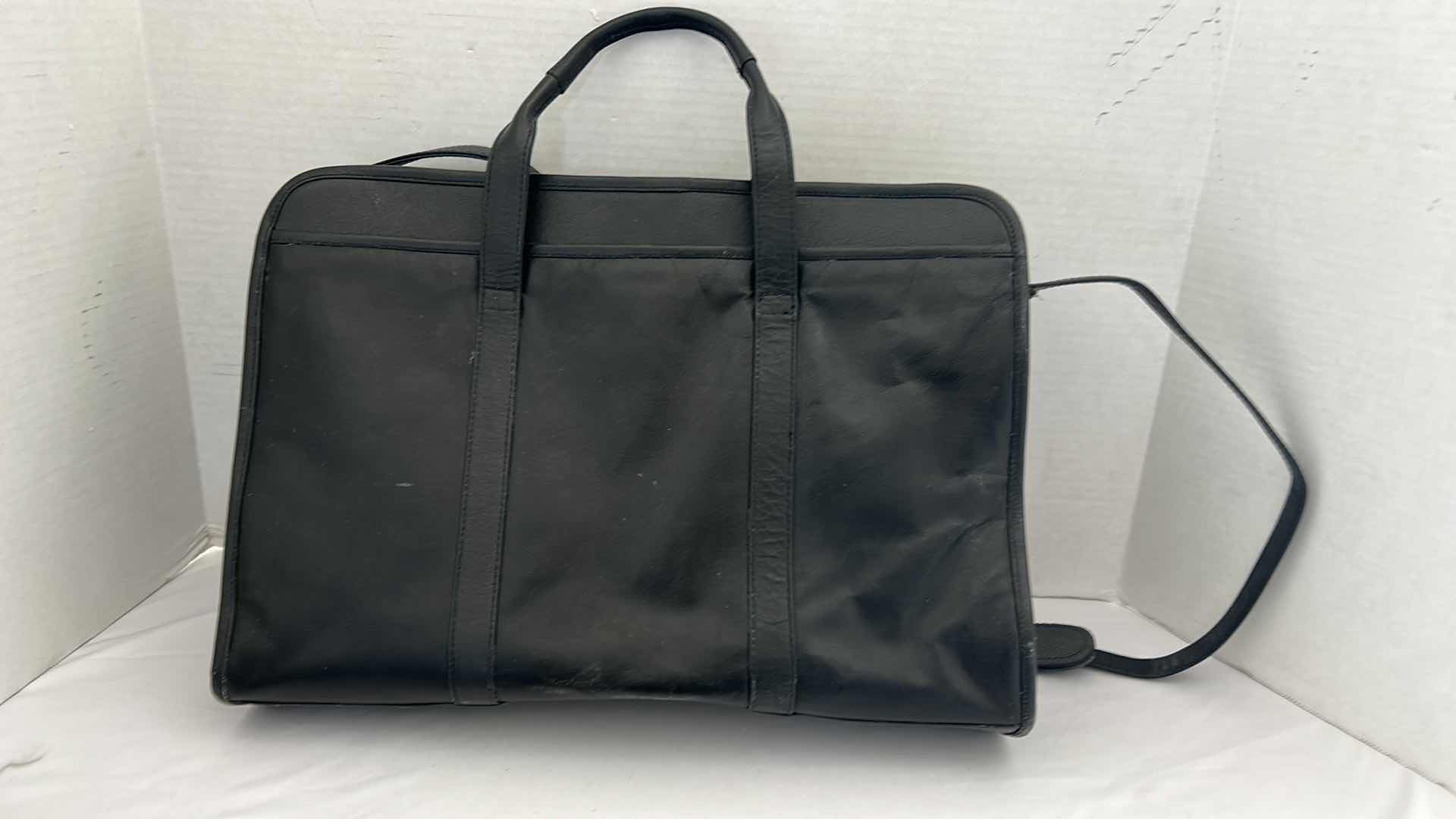 Photo 1 of 5 WOMENS BAG ASSORTMENT- LEATHER BRIEFCASE, & 4 SMALL HANDBAGS