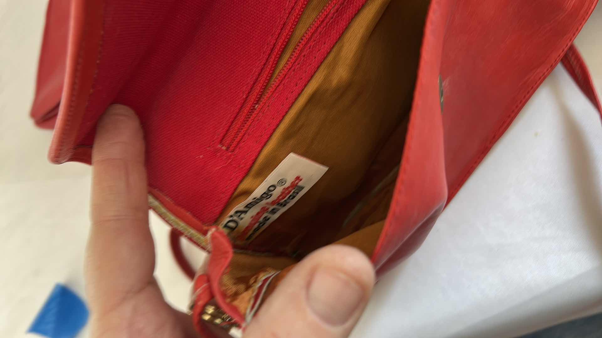 Photo 8 of 4 WOMENS VINTAGE RED HANDBAGS