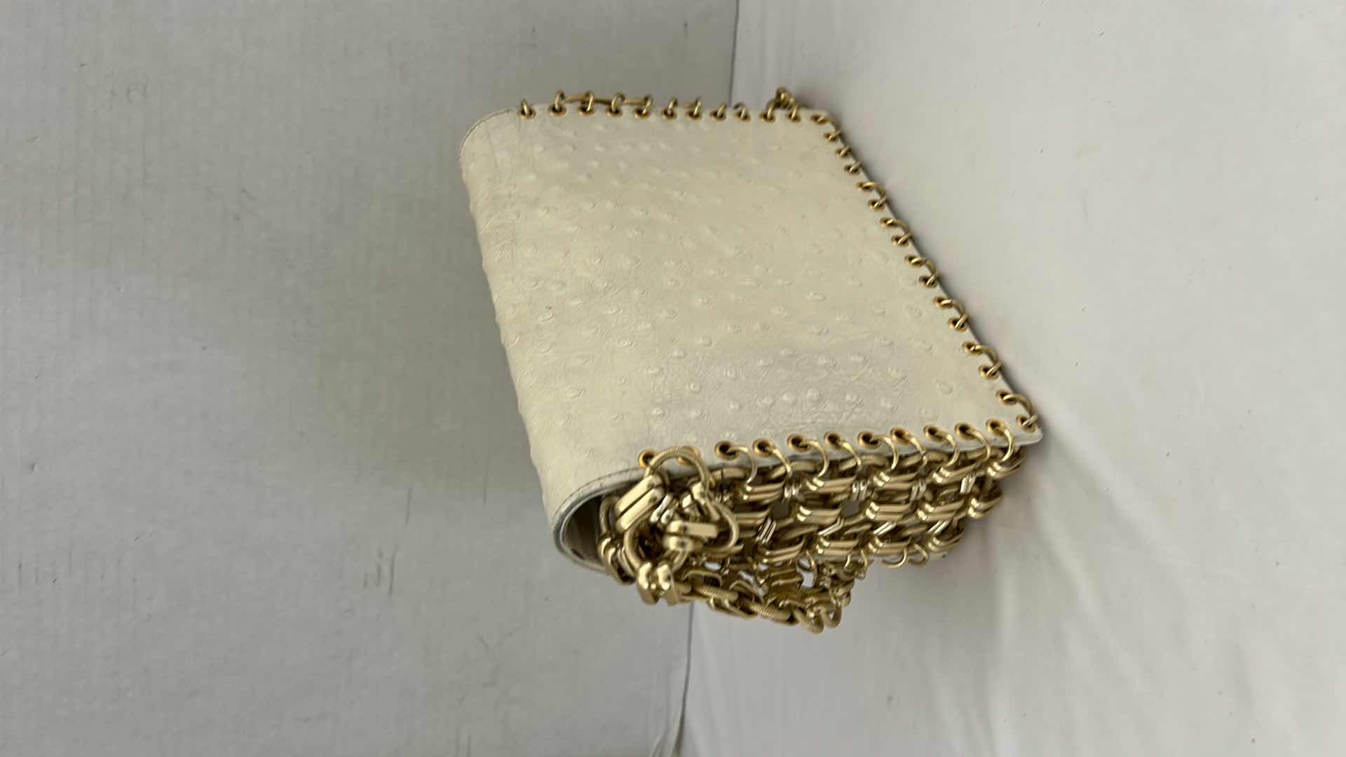 Photo 8 of 2 VINTAGE CREAM AND BLING HANDBAGS