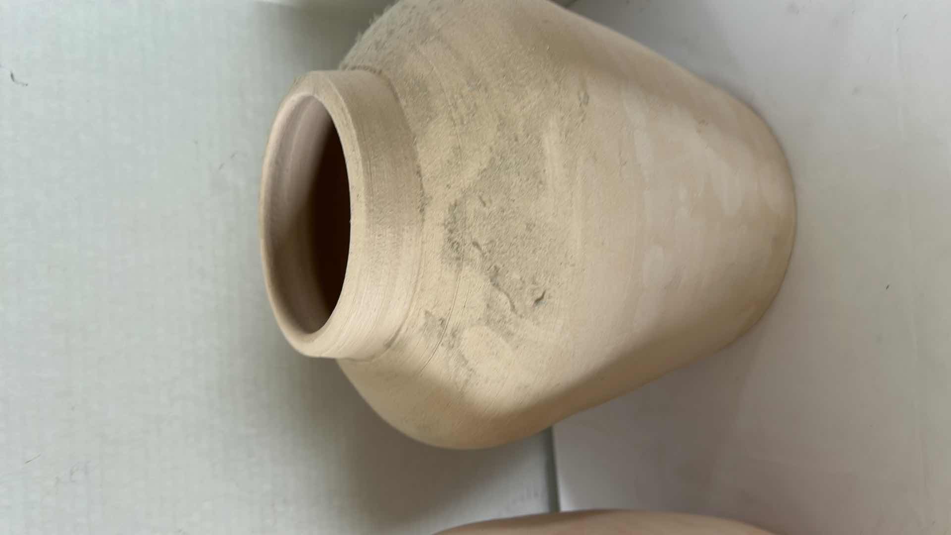 Photo 1 of 3 HAND SPUN POTTERY ( TALLEST H10”)