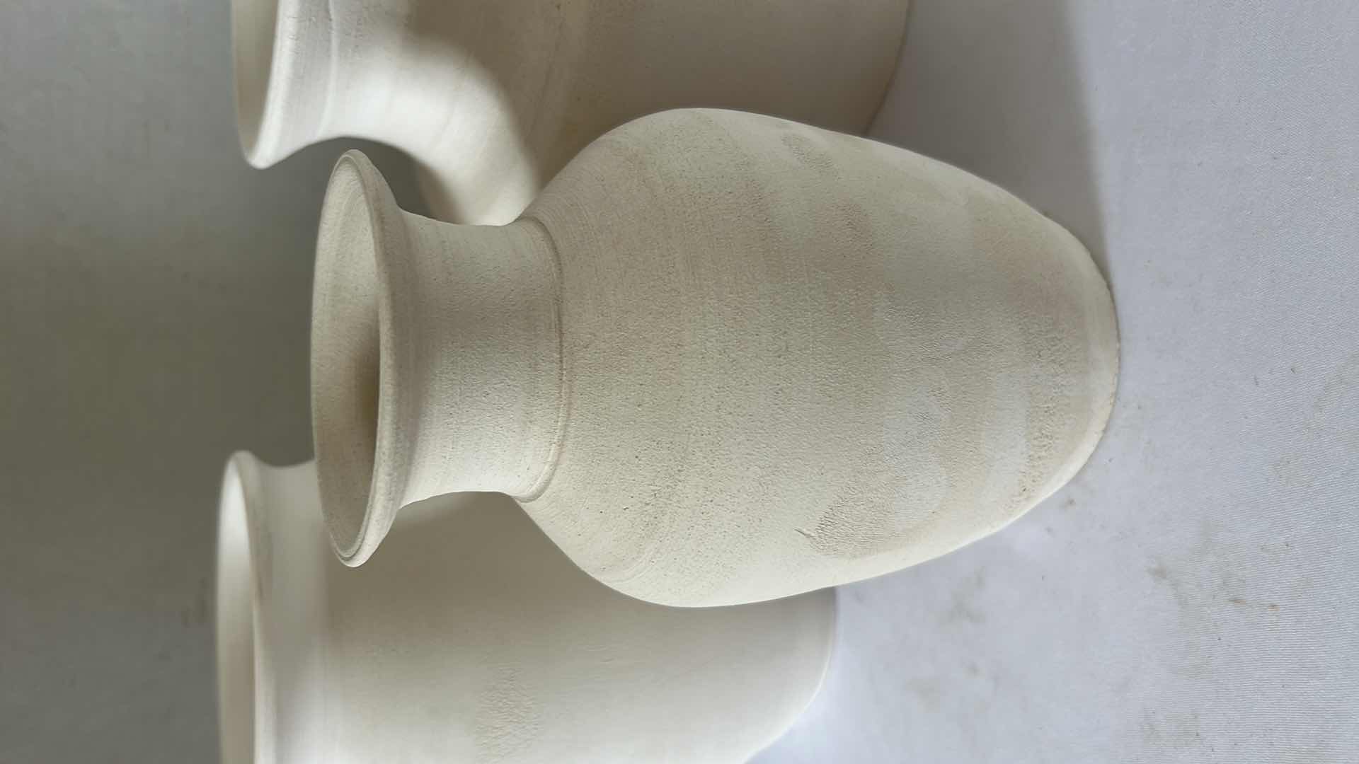 Photo 1 of 3 HAND SPUN POTTERY (TALLEST 8”)