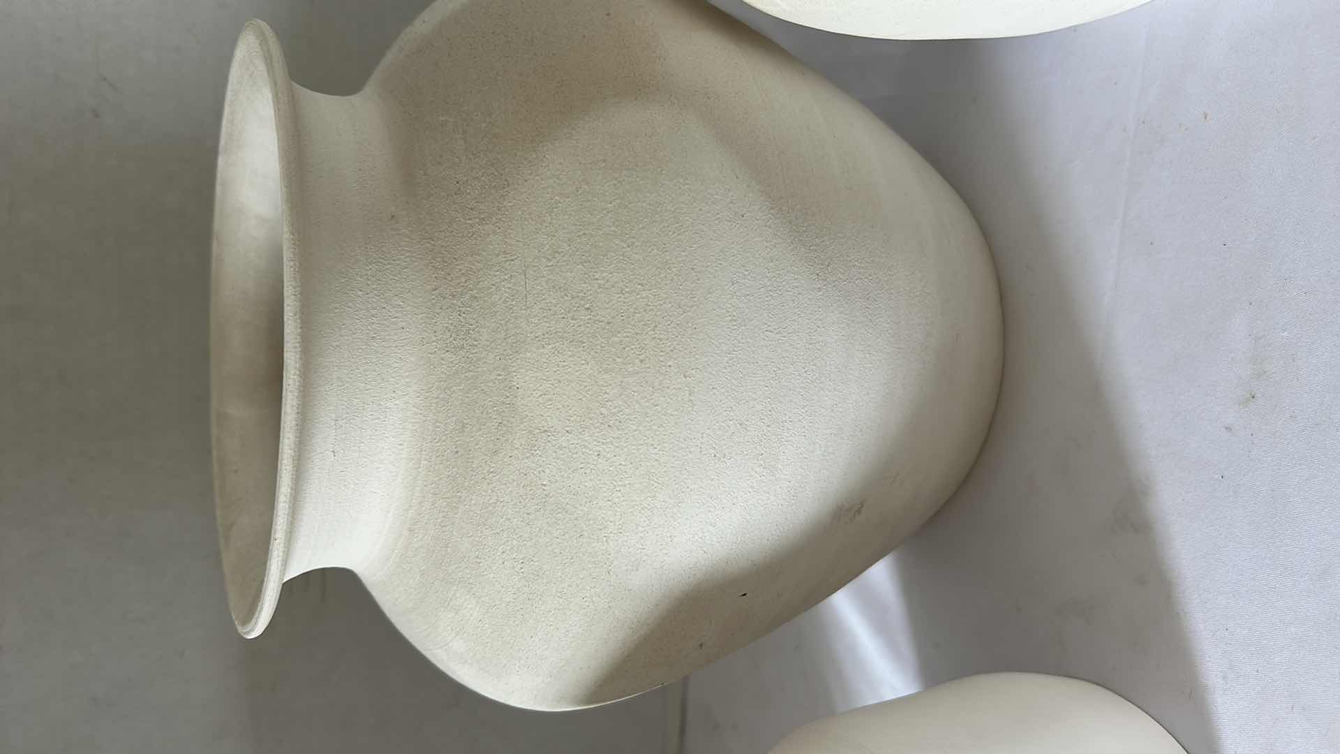 Photo 1 of 3 HAND SPUN POTTERY (TALLEST 9”)