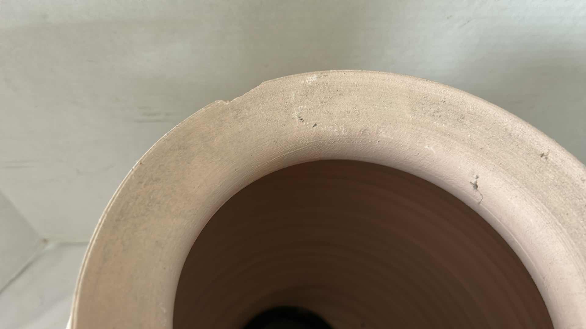 Photo 1 of 3 HAND SPUN POTTERY (TALLEST 11”)