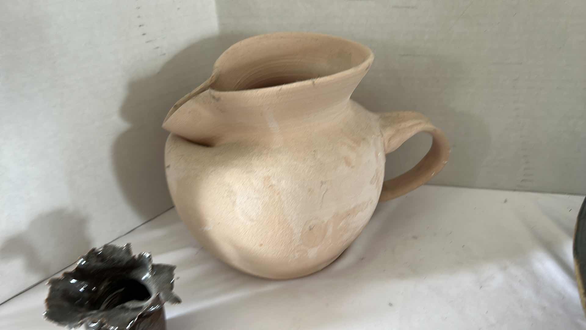 Photo 1 of 7 HANDMADE POTTERY PIECES