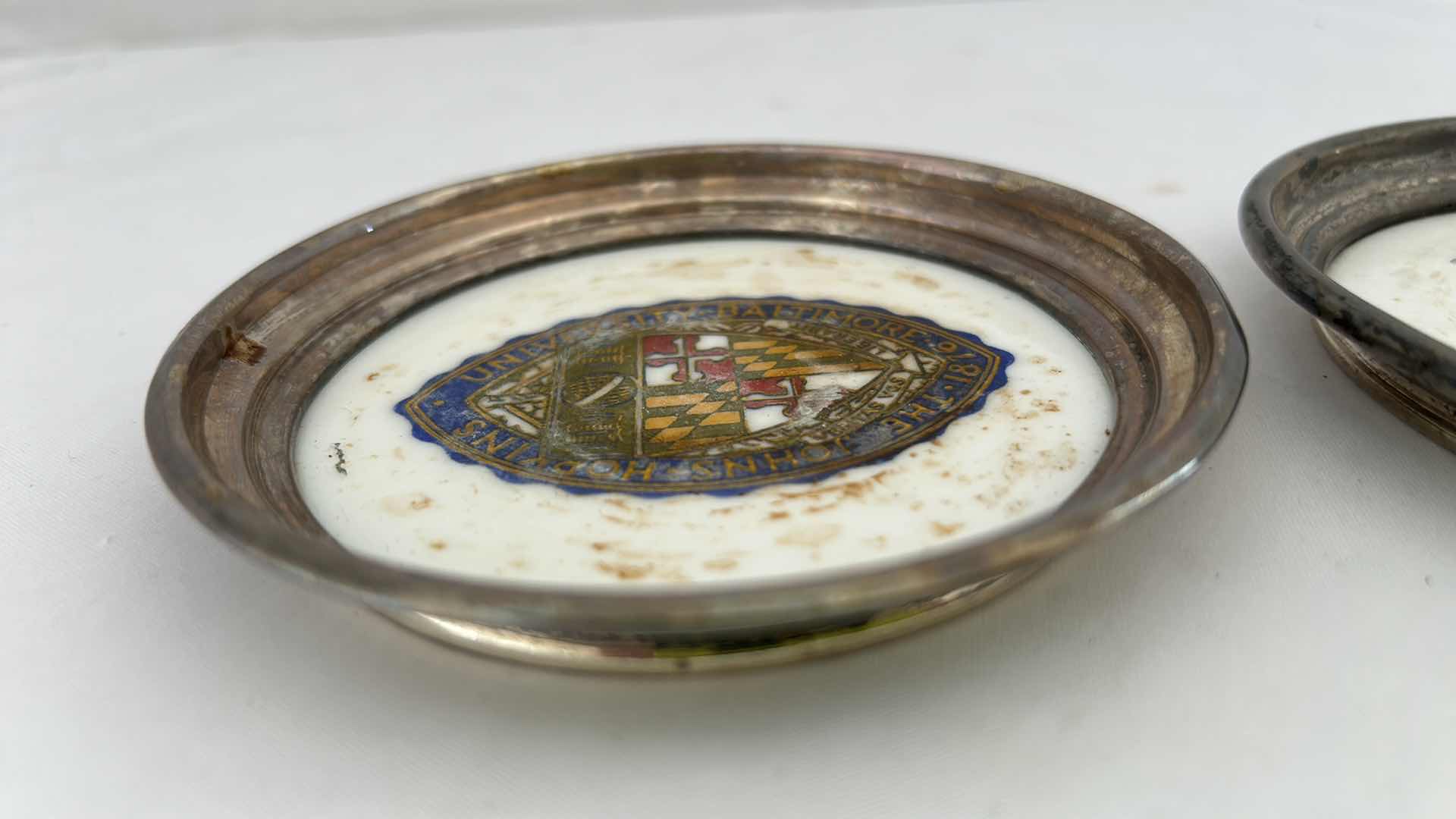 Photo 1 of 2 ANTIQUE PRINCETON COASTERS 4.5”