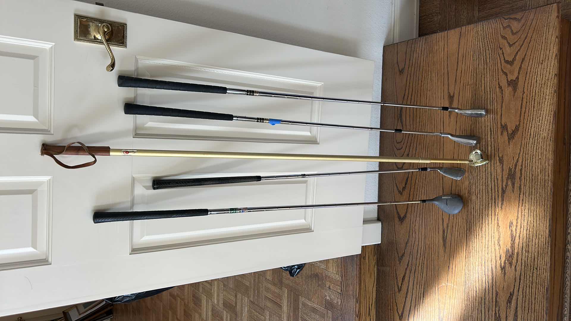 Photo 1 of 4 GOLF CLUBS AND BALL SCOOPER