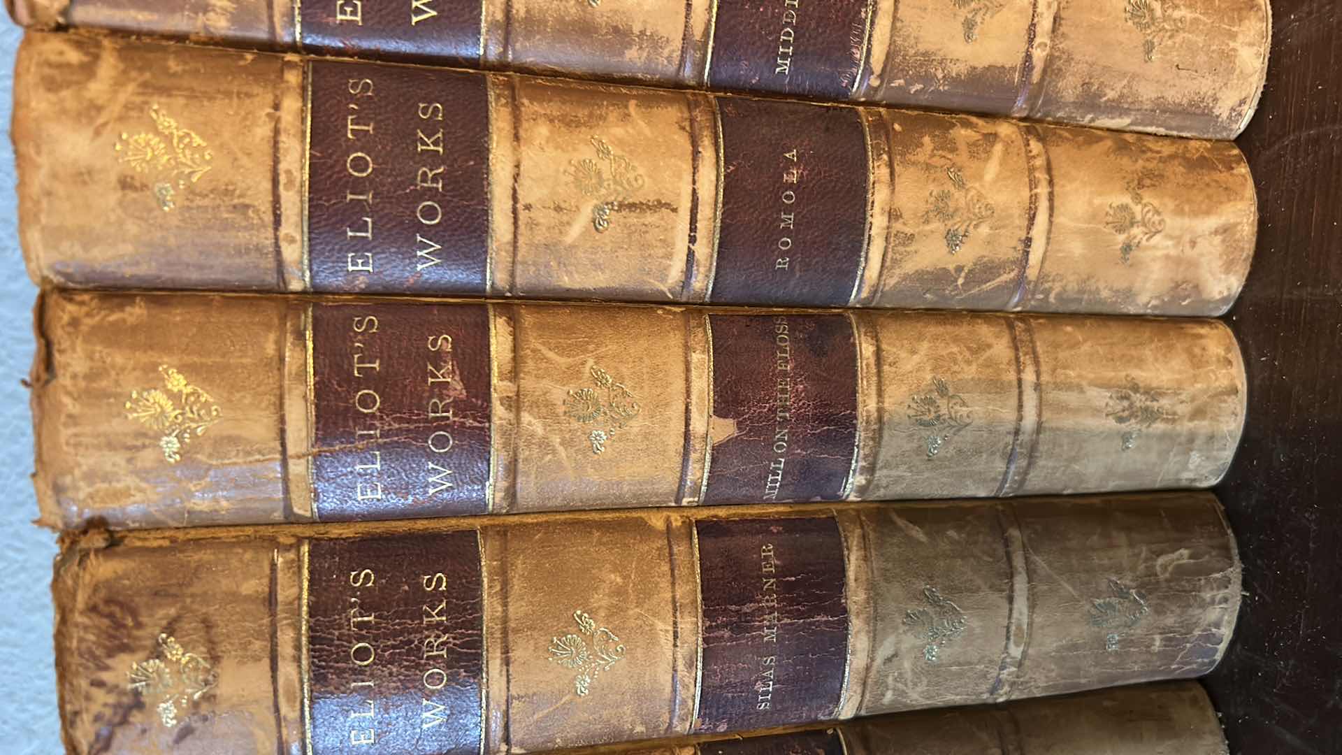 Photo 3 of 8 ANTIQUE HARDCOVER BOOKS - ELLIOT’S WORKS